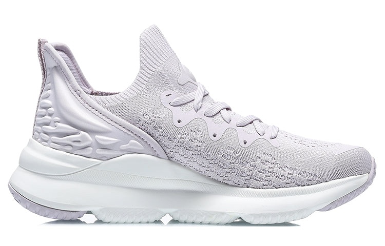 (WMNS) Li-Ning Eazgo 'Purple Grey' AREQ024-3 - 3