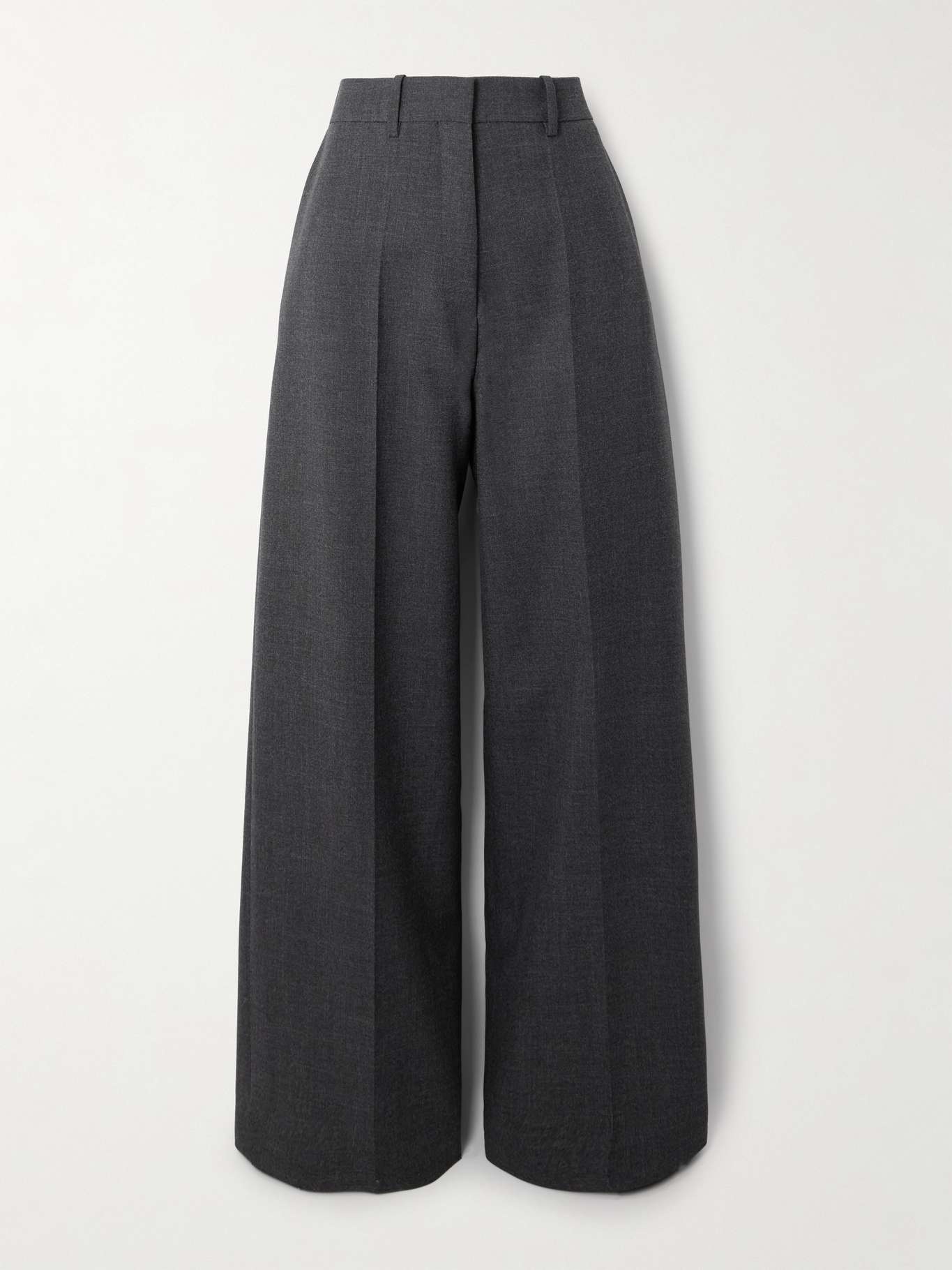 Wool wide-leg pants - 1