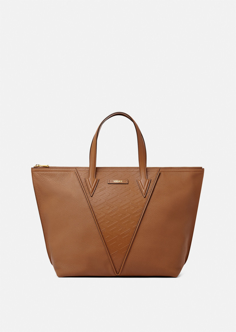 V Greca Signature Tote Bag 1