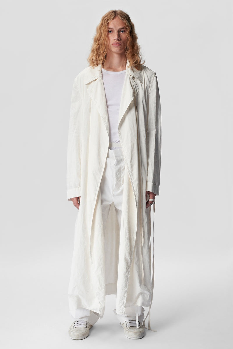 Wouter Long Straight Trench Coat 4