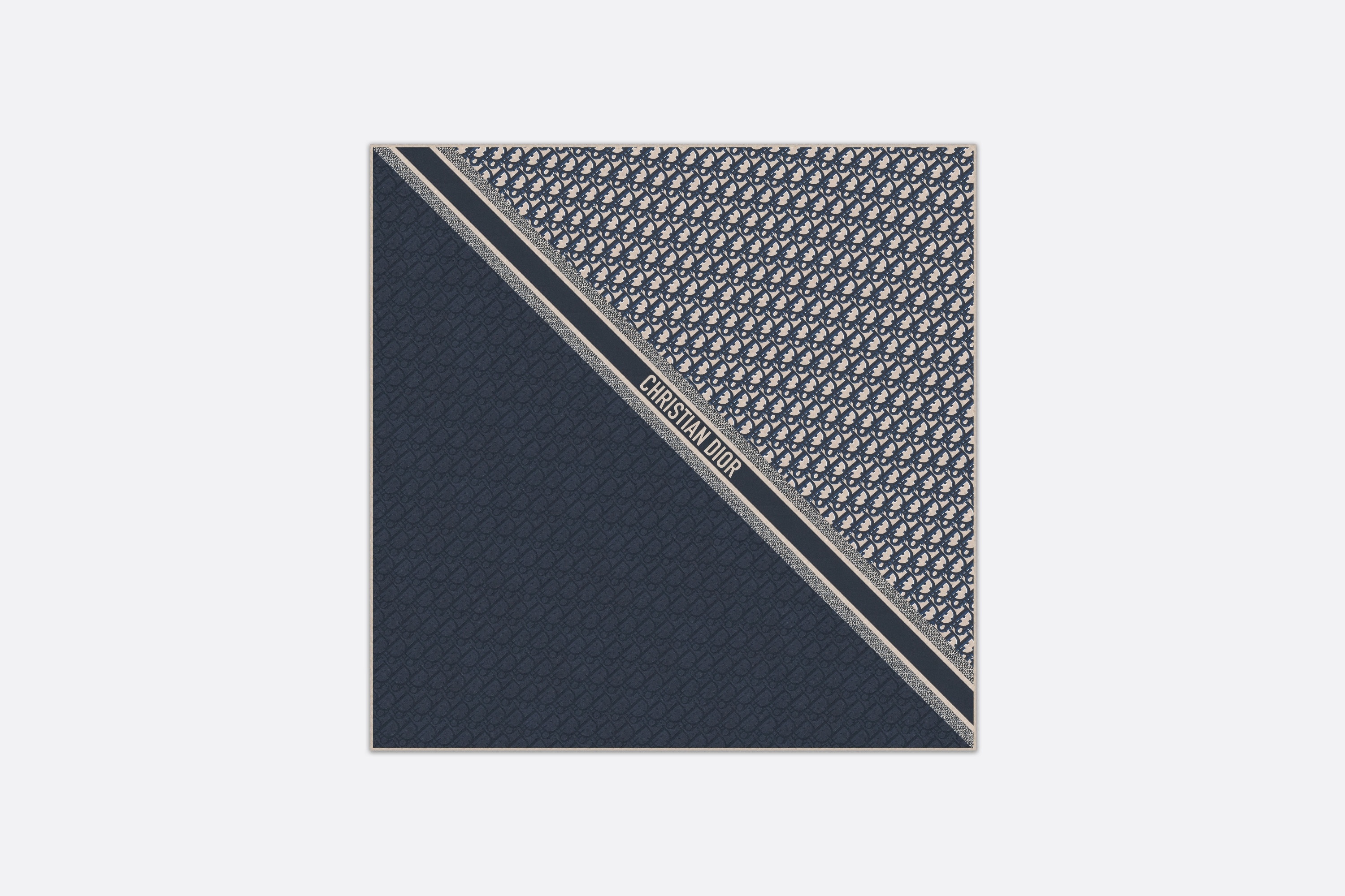 Dior Oblique 70 Square Scarf - 1