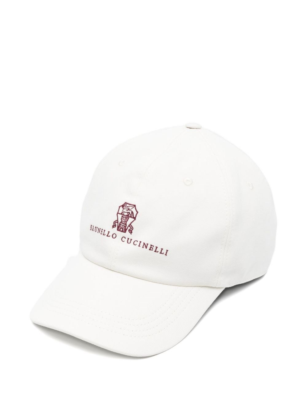Logo cotton baseball cap - 1