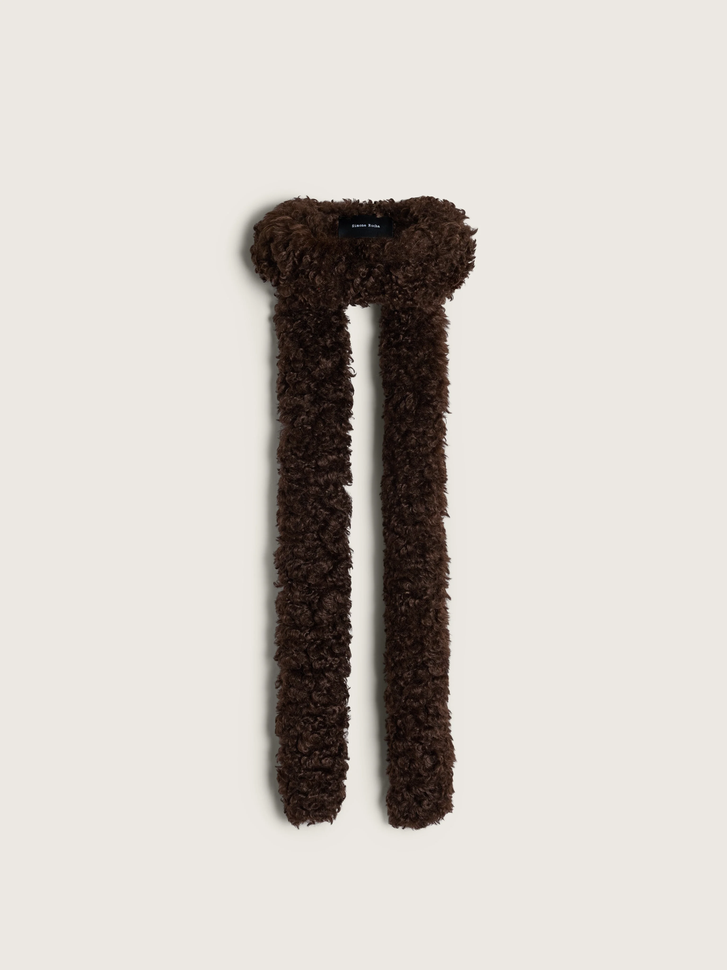 Skinny Faux Fur Scarf - 1