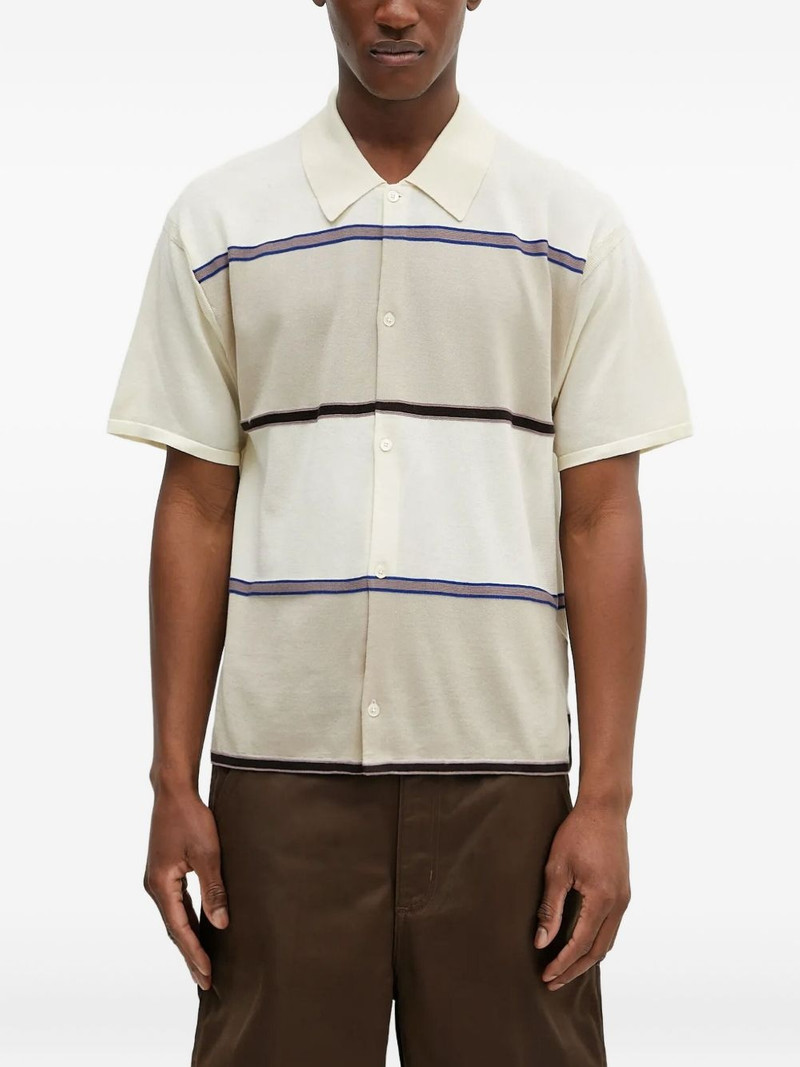 polo-neck striped shirt 1