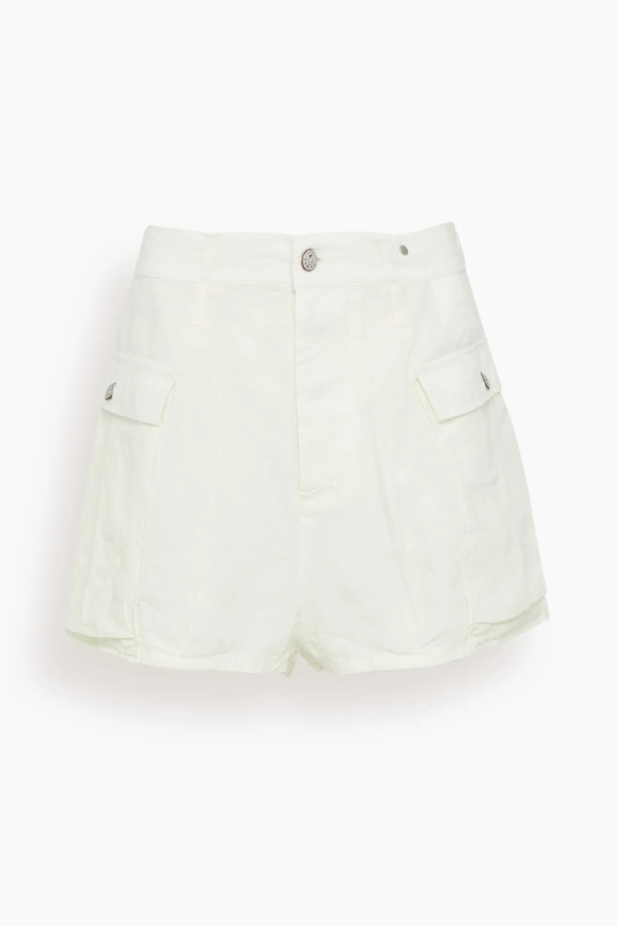 Bubble Skort in White - 1