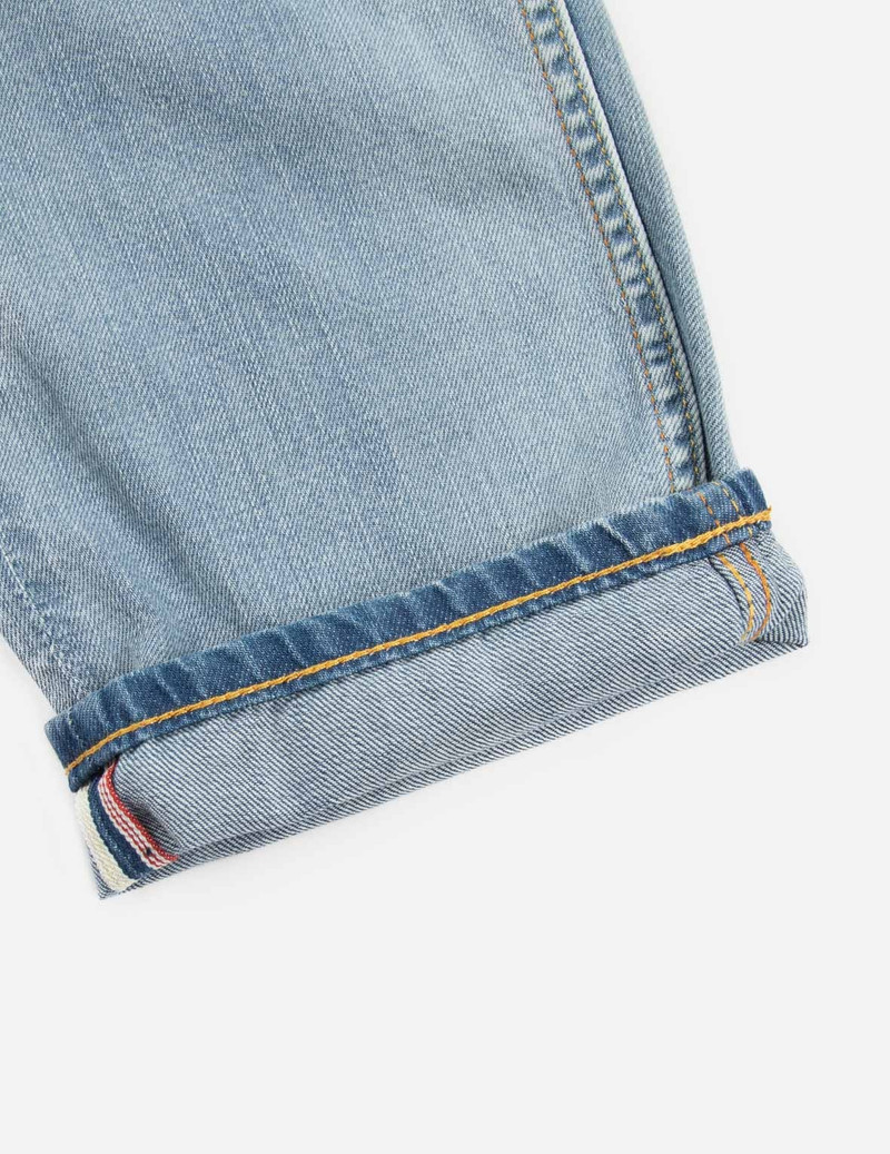 RHINESTONE & EMBROIDERY SEAGULL POCKET STRAIGHT FIT DENIM JEANS 10