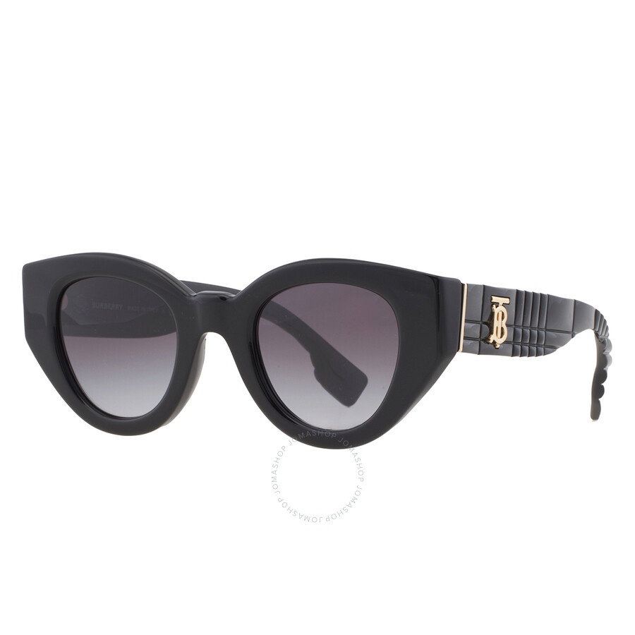 Burberry Meadow Grey Gradient Oval Ladies Sunglasses BE4390 30018G 47 - 5