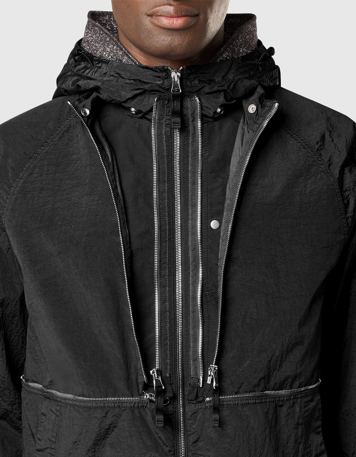 Stone Island Black Nylon Metal Watro-TC Jacket - 4