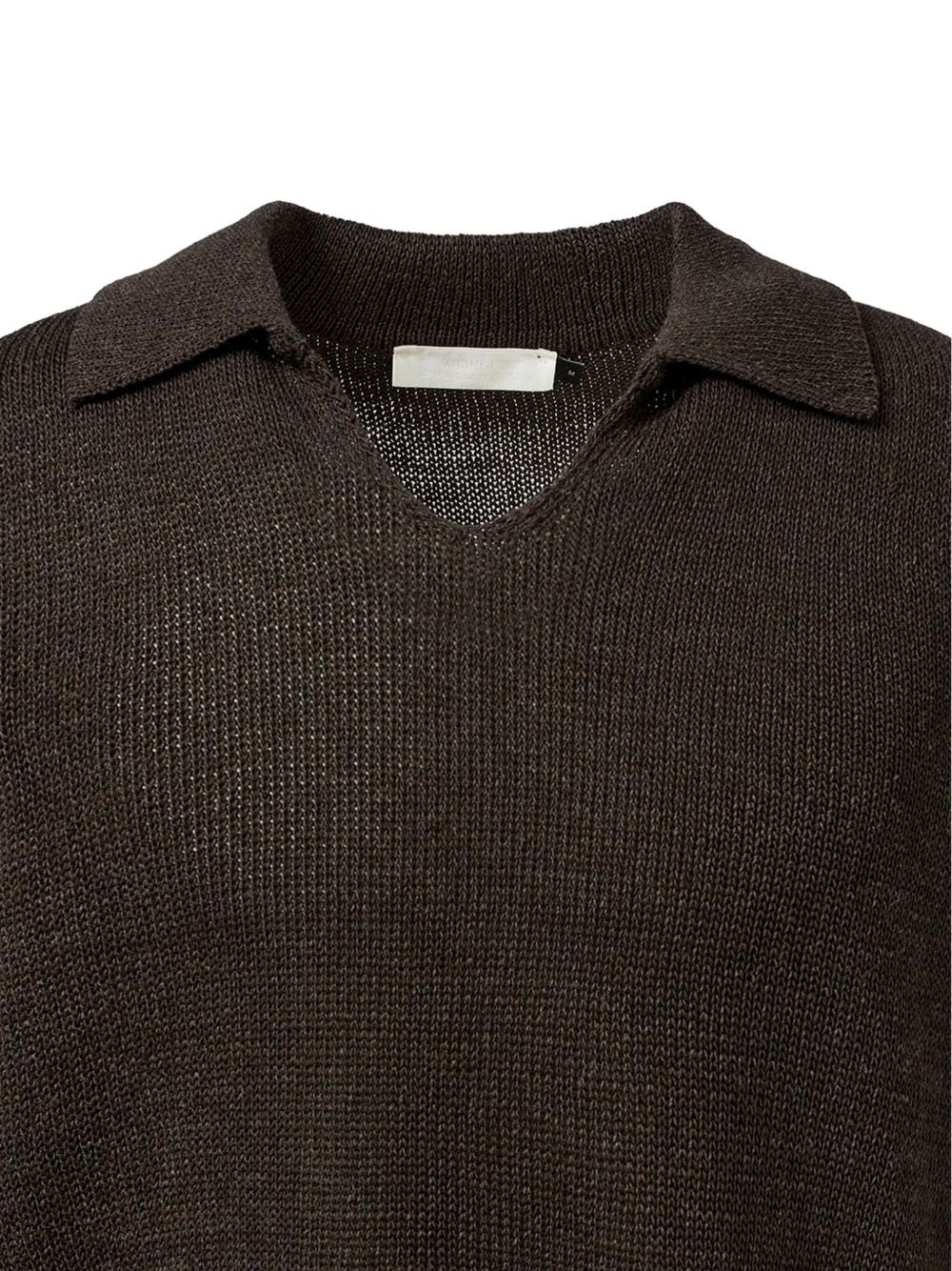 fine-knit polo shirt - 3