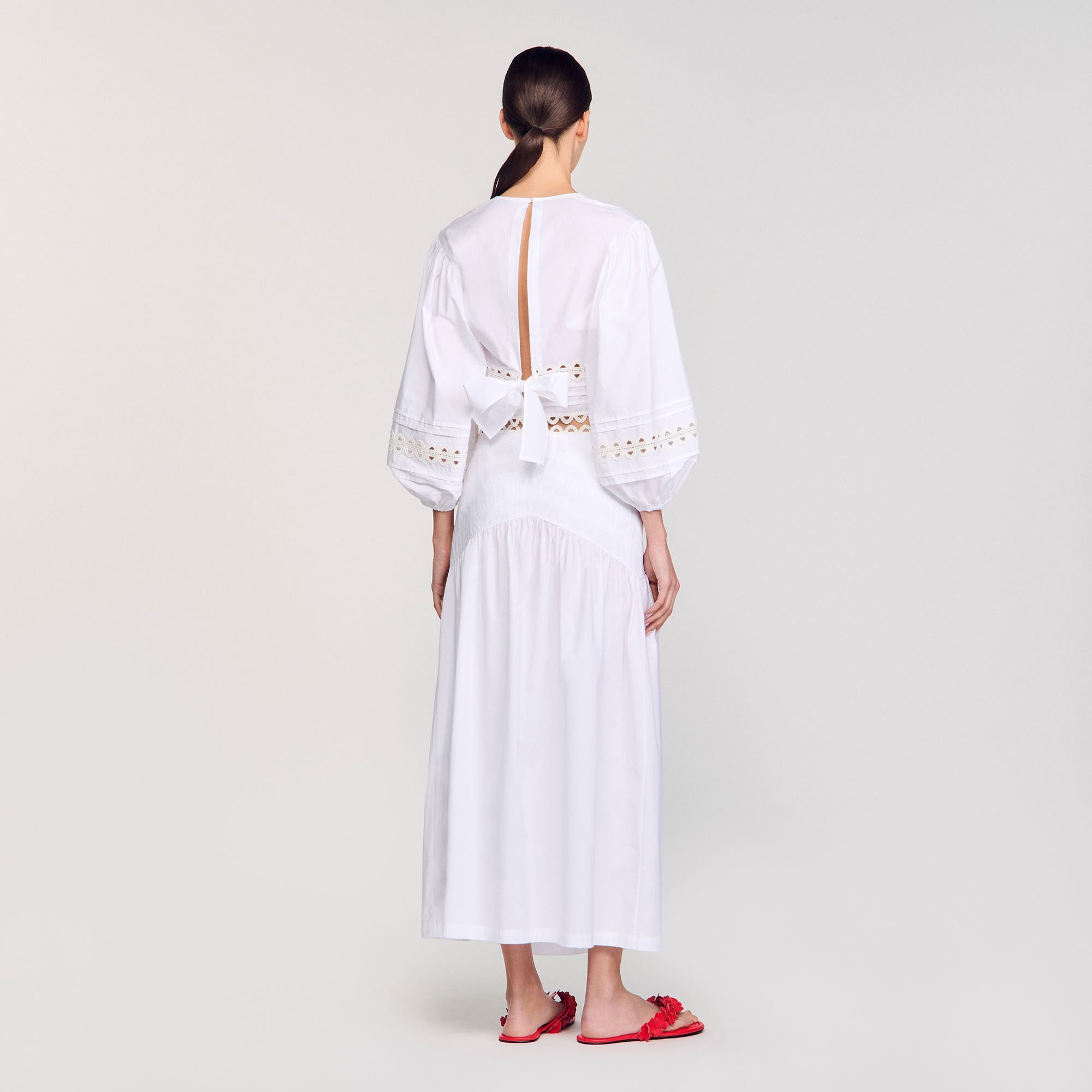 MAXI POPLIN SKIRT - 5