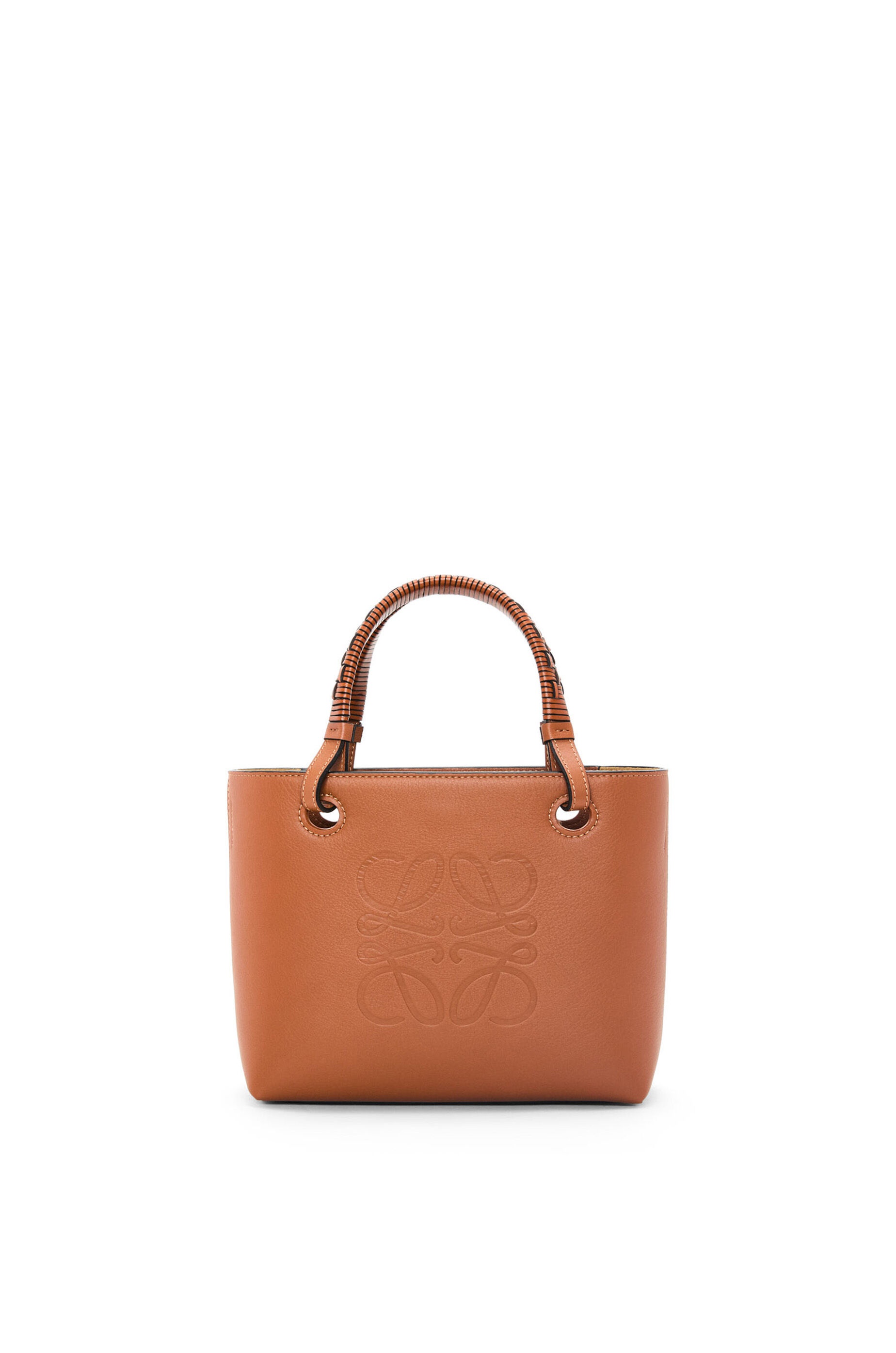 Mini Anagram Tote in classic calfskin - 1