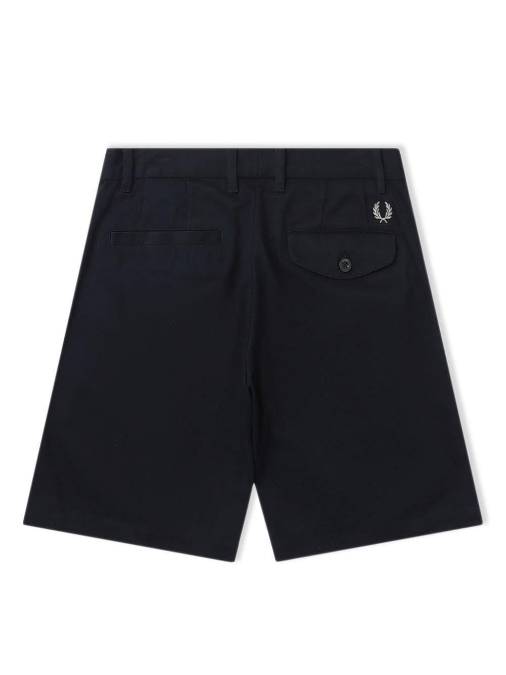 logo-embroidered chino shorts - 6
