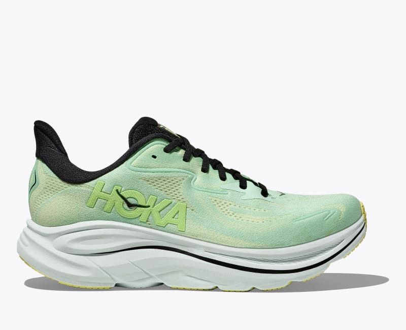 Men's Clifton 10 Shoes in Mint Fluorite/Luna Moth - 1