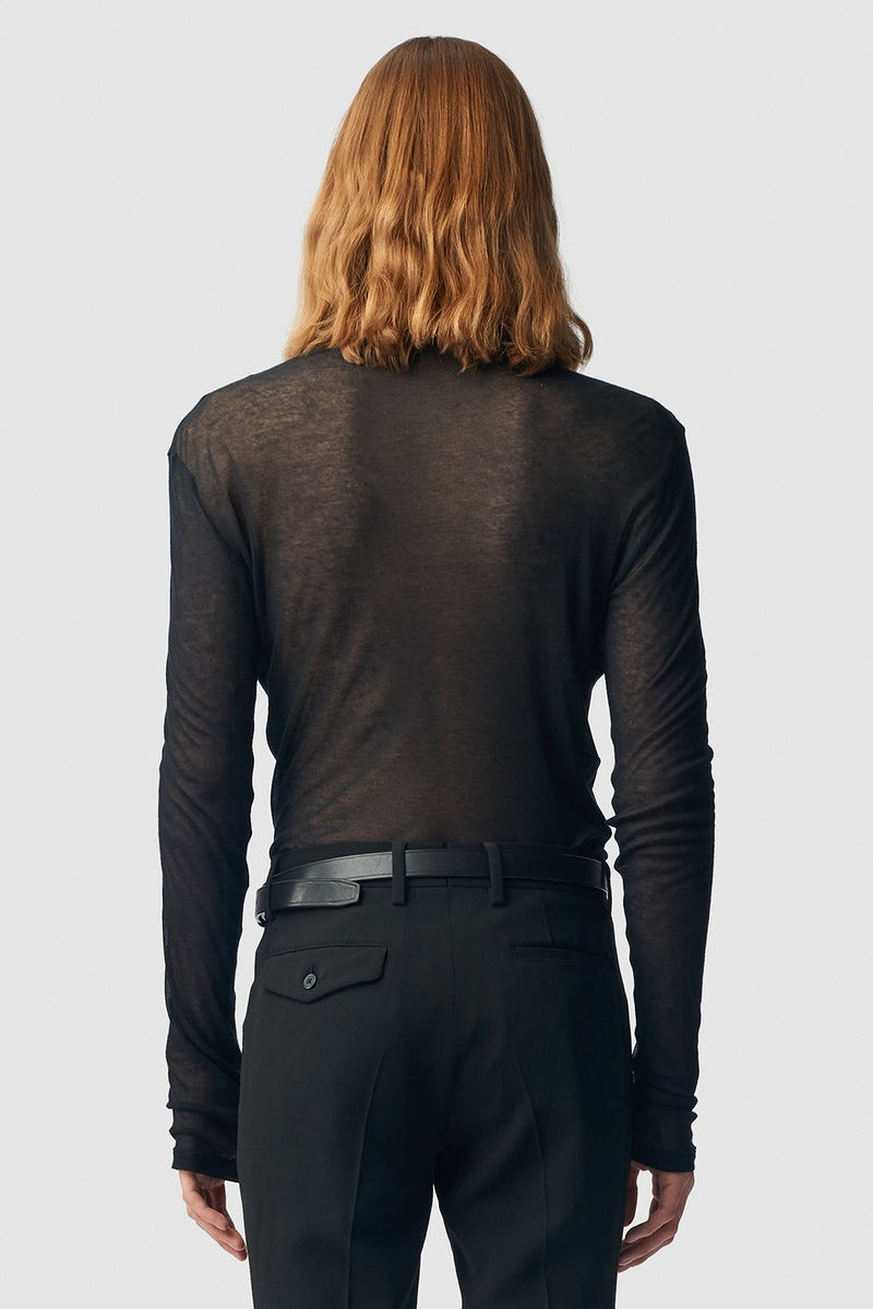 Daneel Standard Fit Long Sleeve Turtle Neck Tee 3