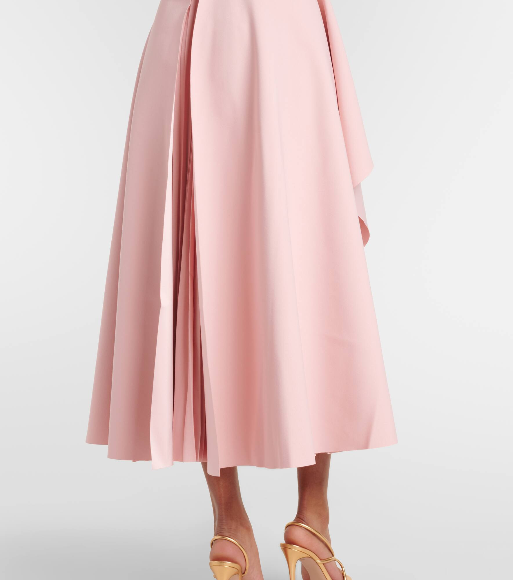 Severny pleated layered midi dress - 5