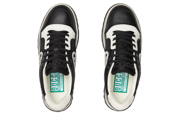 (WMNS) Gucci MAC80 Sneakers 'Black White' 756815-AAB79-1051 - 3