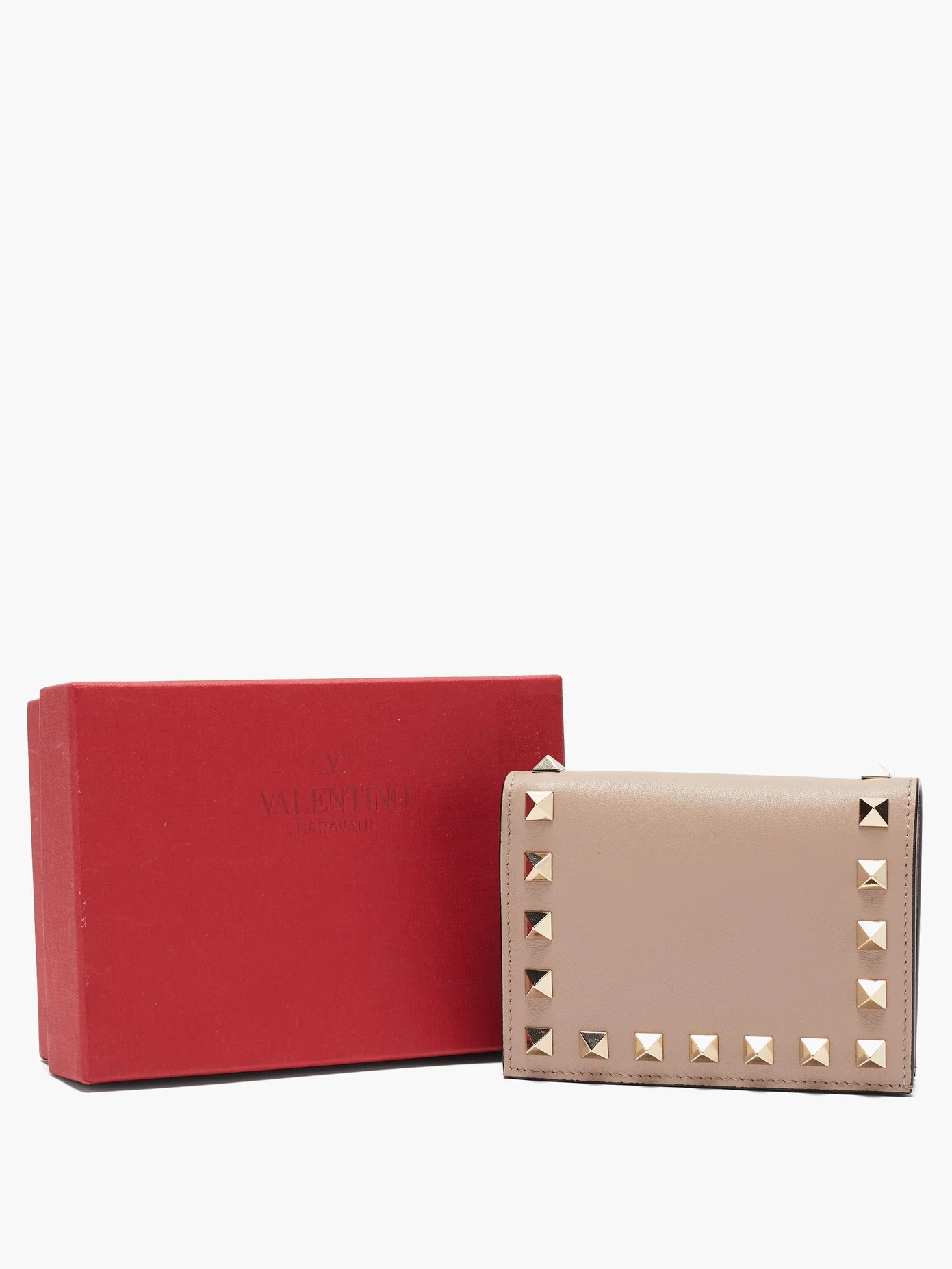 Rockstud leather wallet - 5