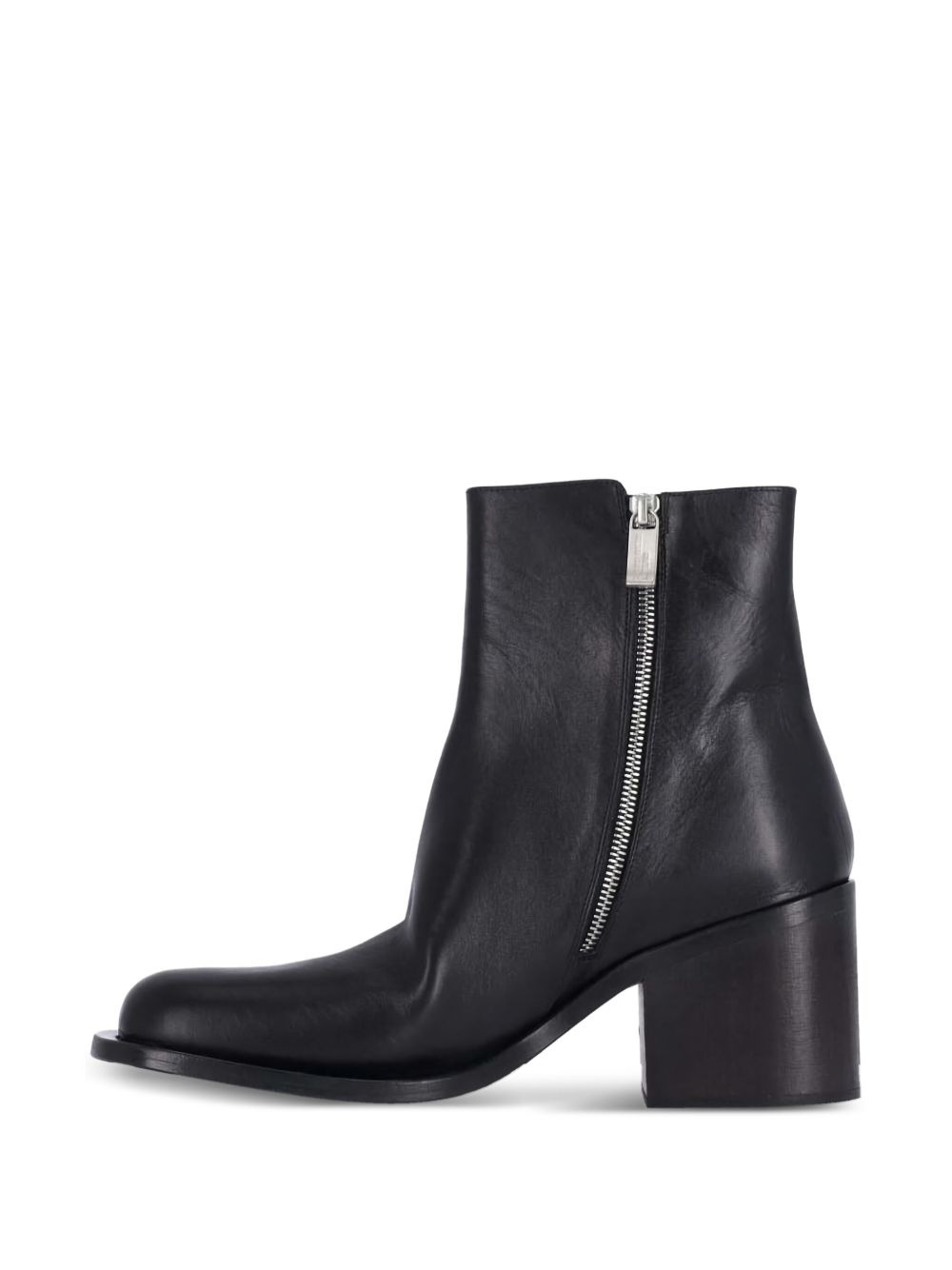 leather ankle boots - 4
