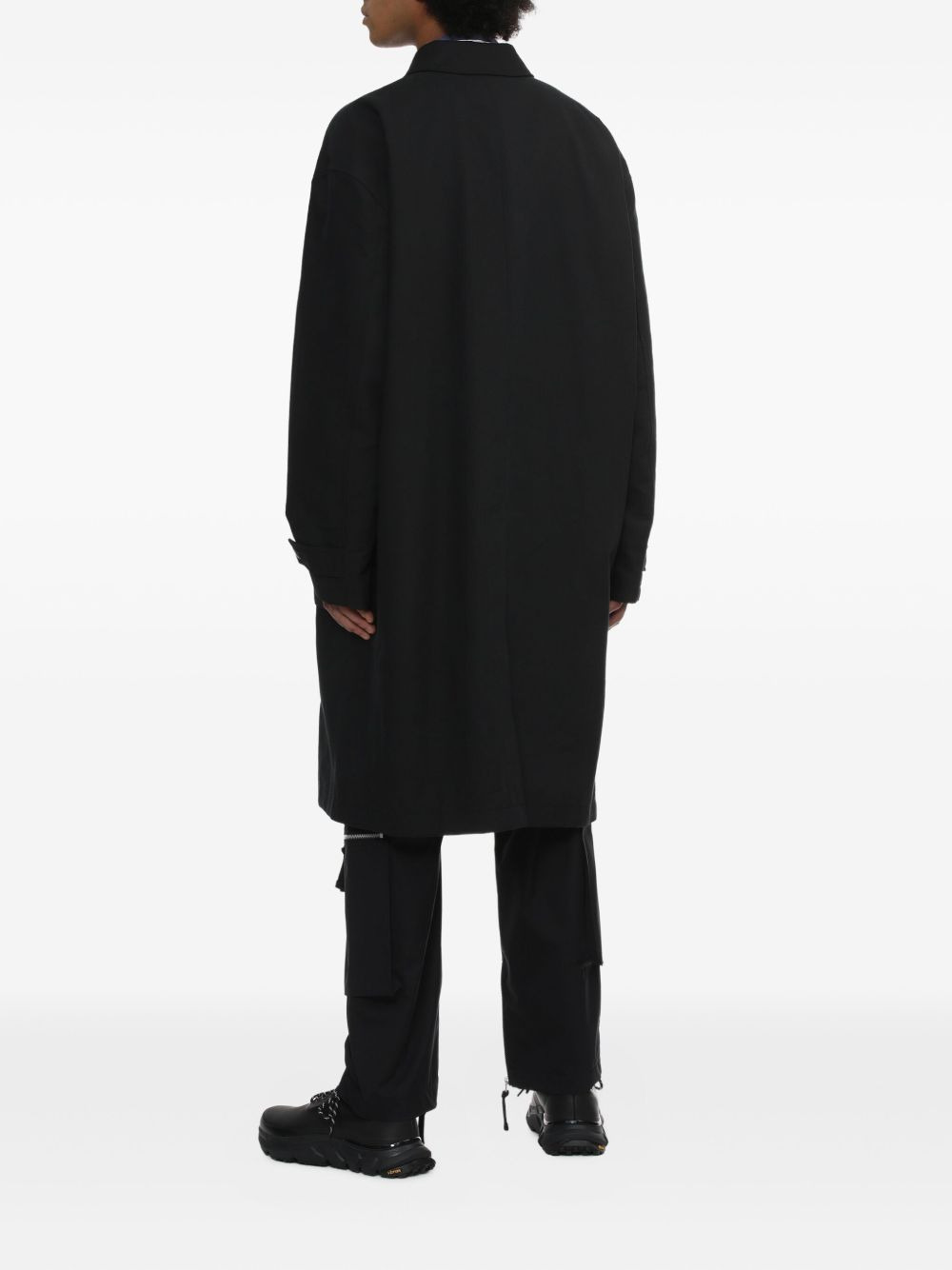 COMME DES GARCONS HOMME Coats Black - 4