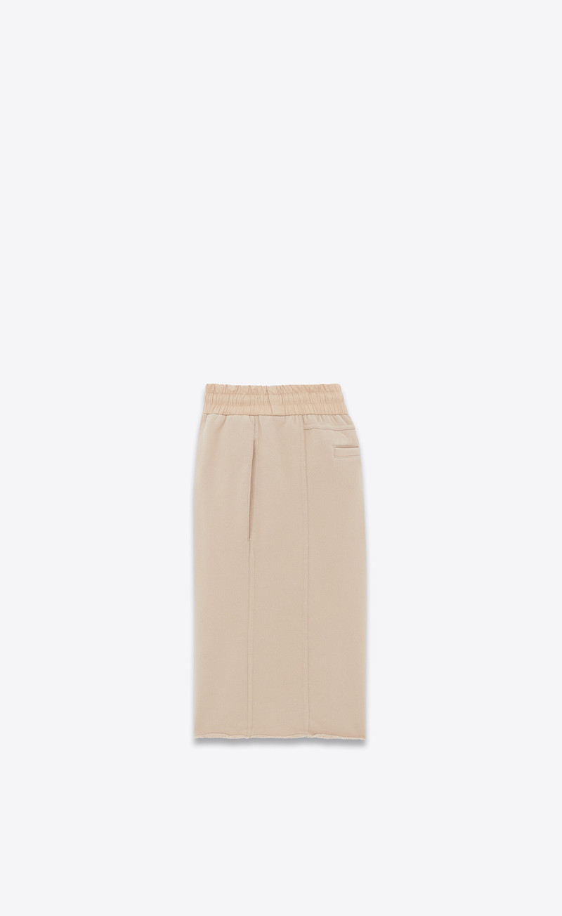 SAINT LAURENT bermuda in fleece outlook