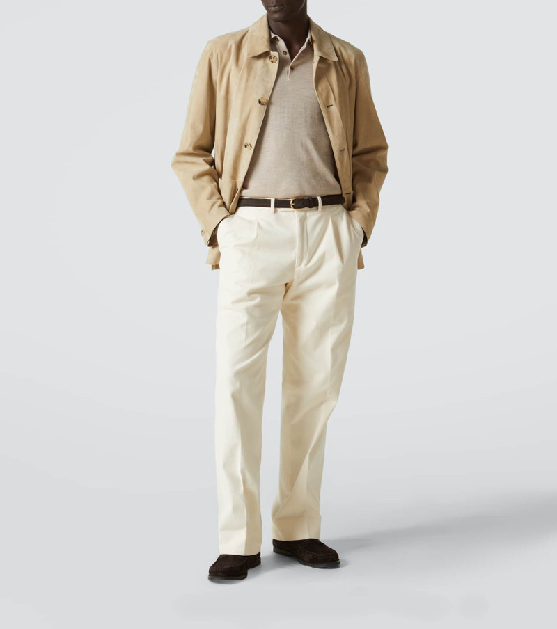 SAMAN AMEL Allen wool polo sweater outlook