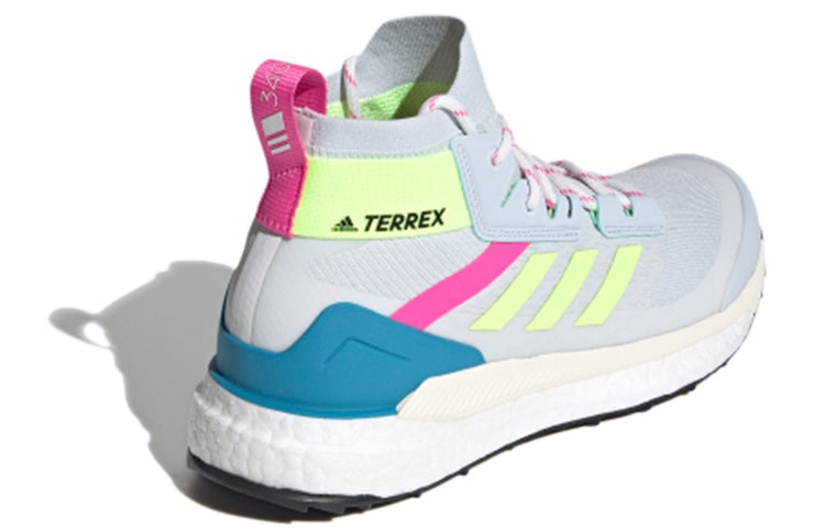 (WMNS) adidas Terrex Free Hiker Primeblue 'Halo Blue Yellow Screaming Pink' FY7336 - 4