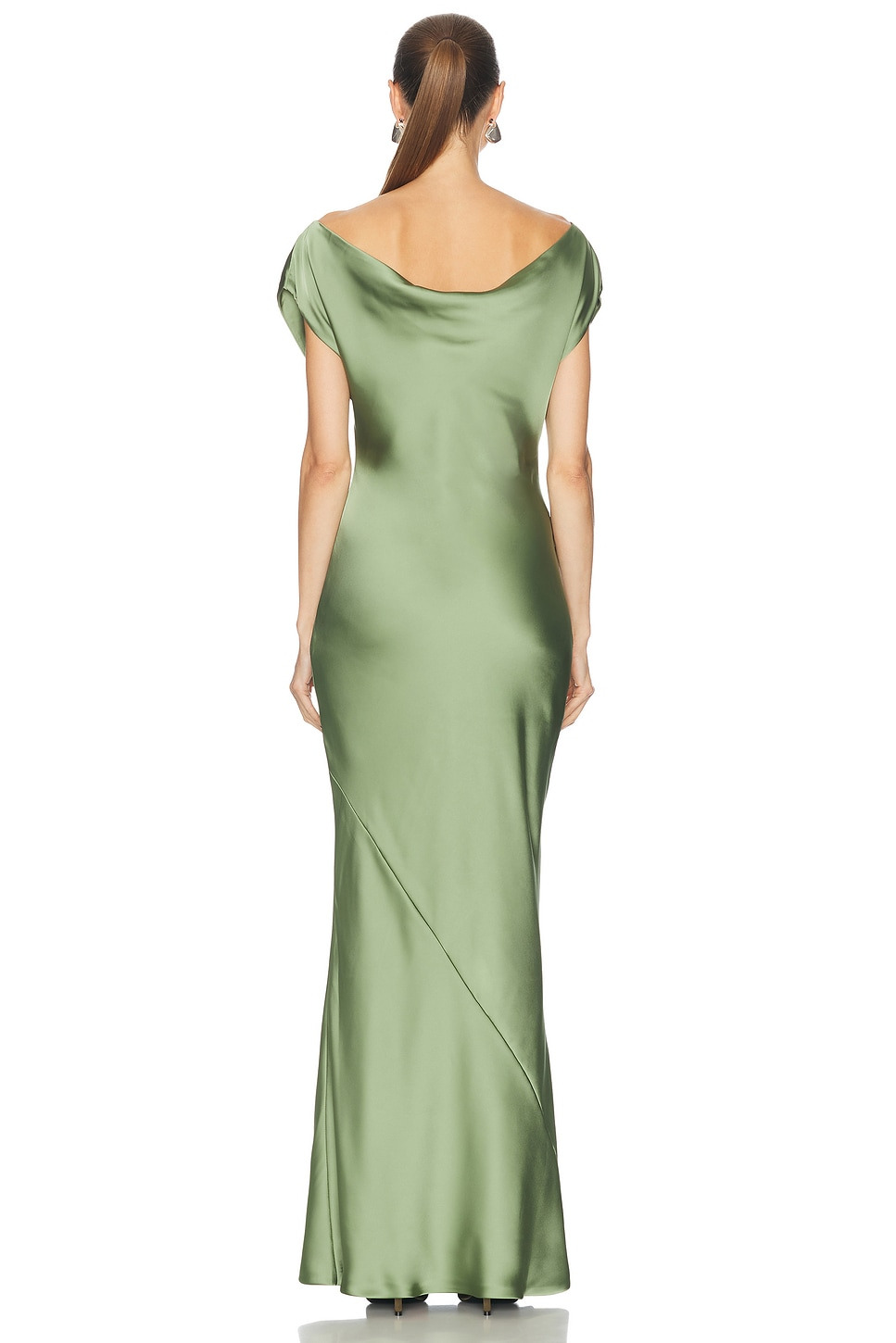 Cap Sleeve Maria Gown - 3