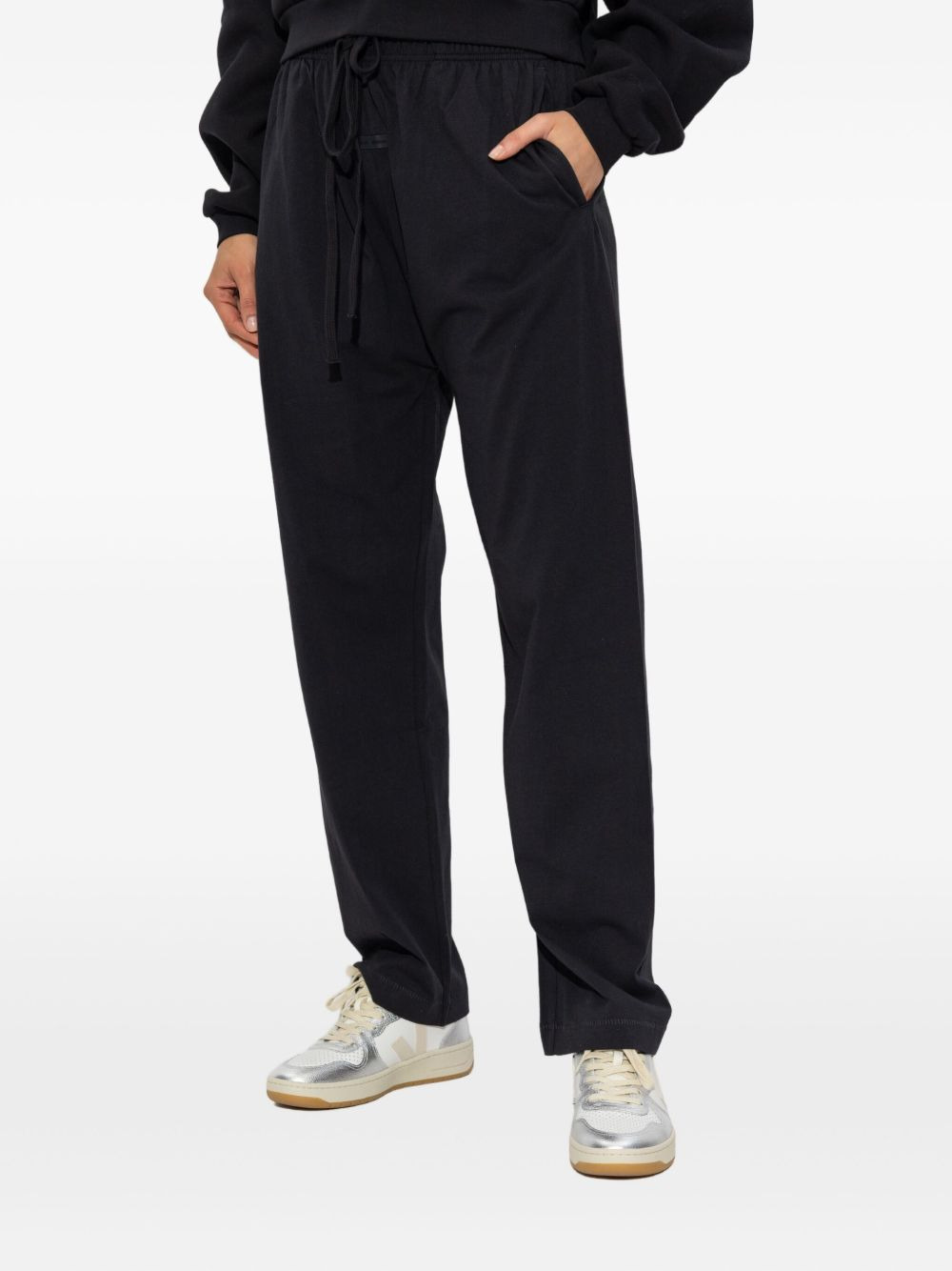 drawstring track pants - 3