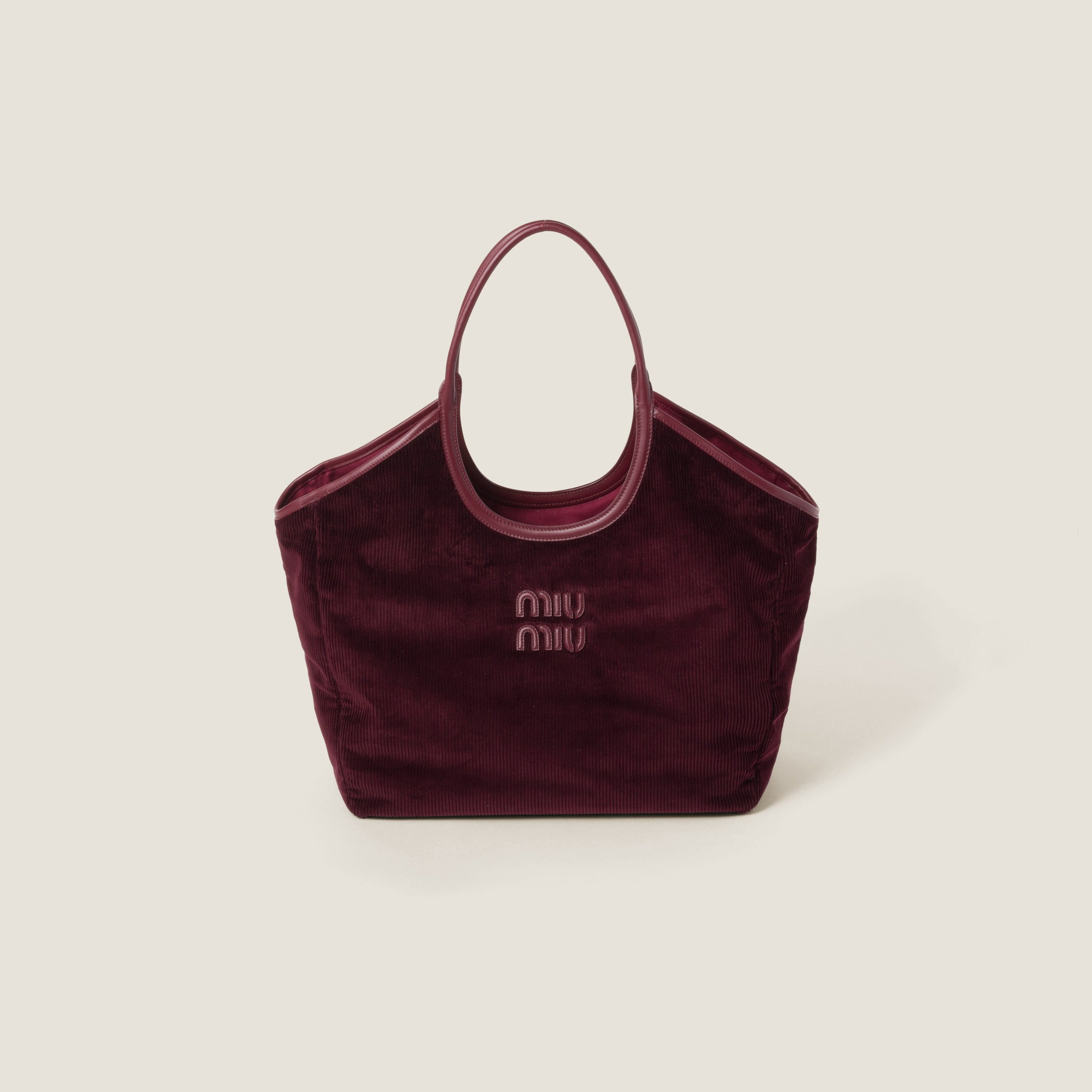 IVY corduroy shopping bag - 1