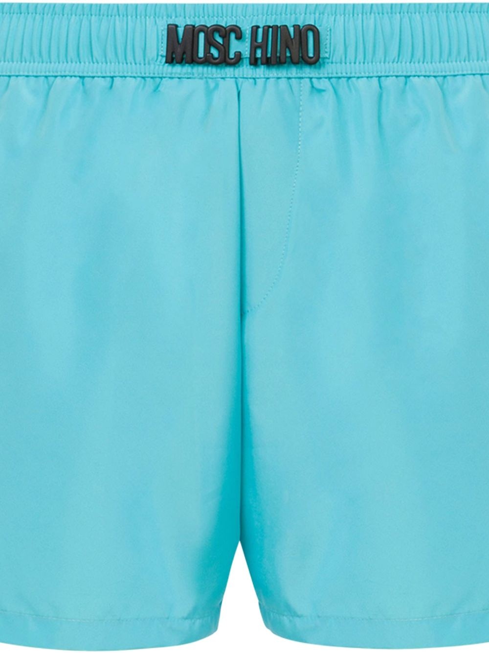 logo-patch swim shorts - 2