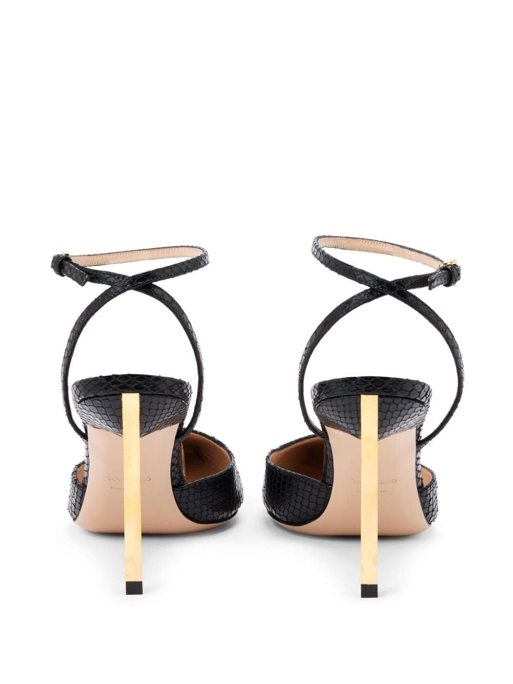 85mm embossed pumps - 3