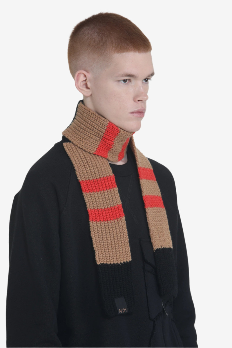 N°21 STRIPED SCARF outlook