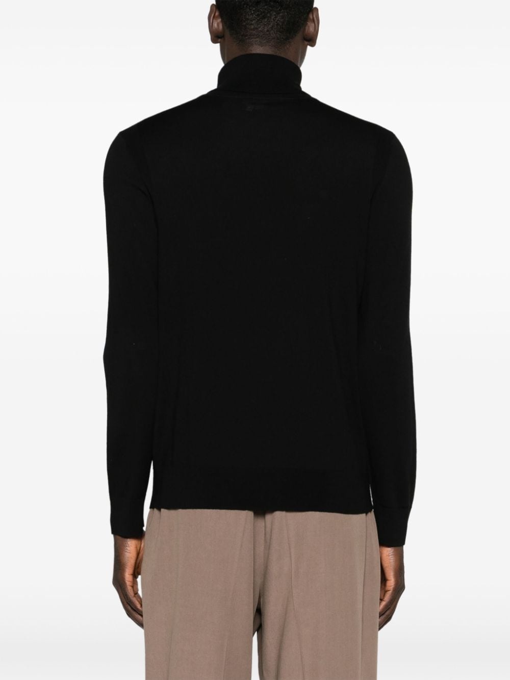 Merino wool turtleneck sweater - 5