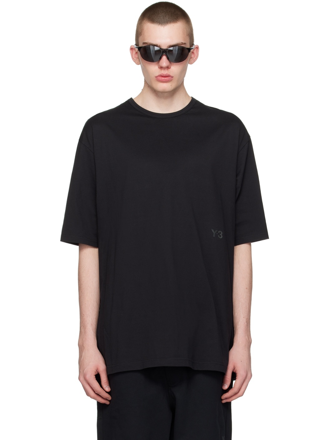 Black Boxy T-Shirt - 1