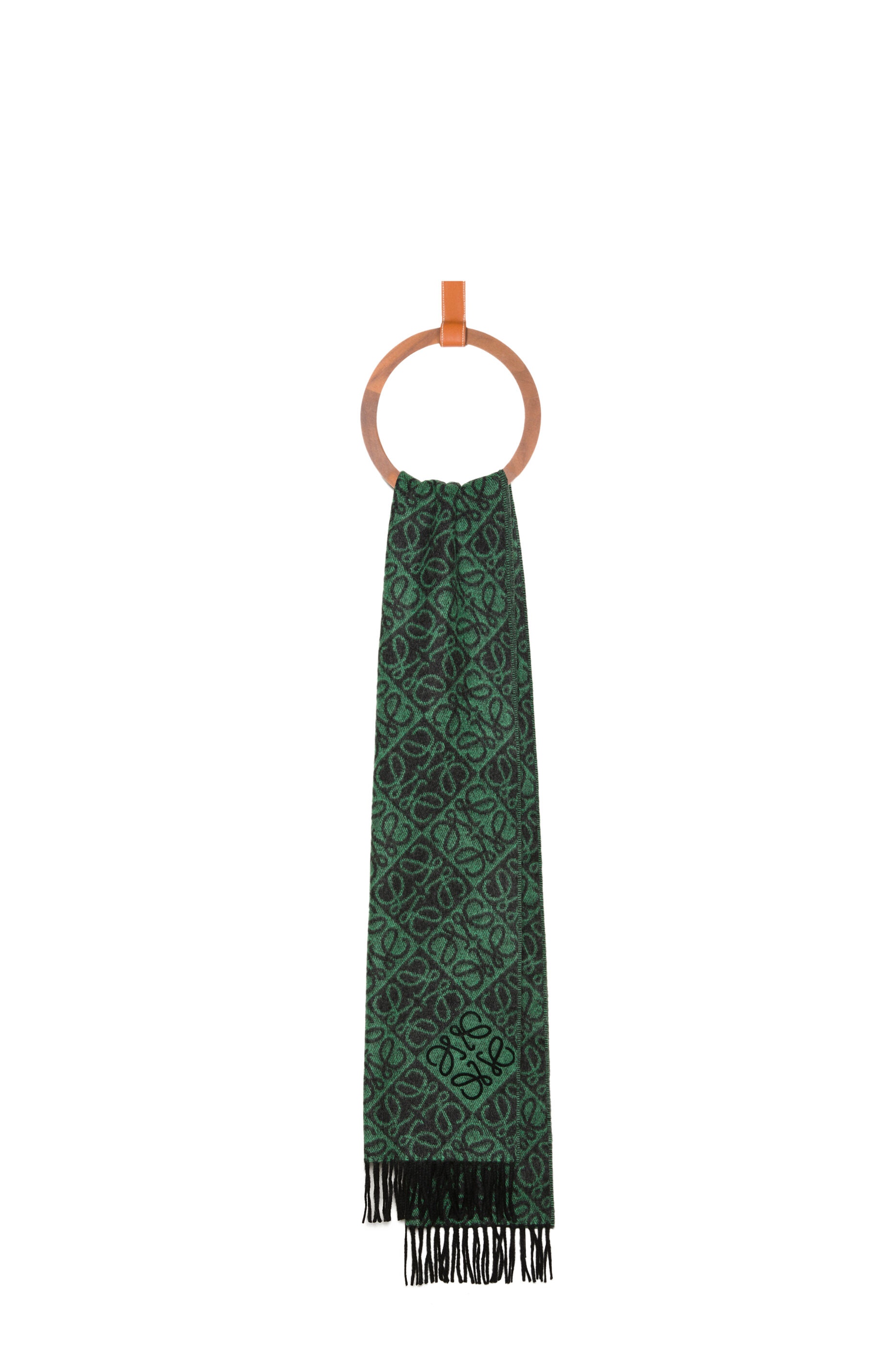 Anagram scarf in wool and cashmere - 2