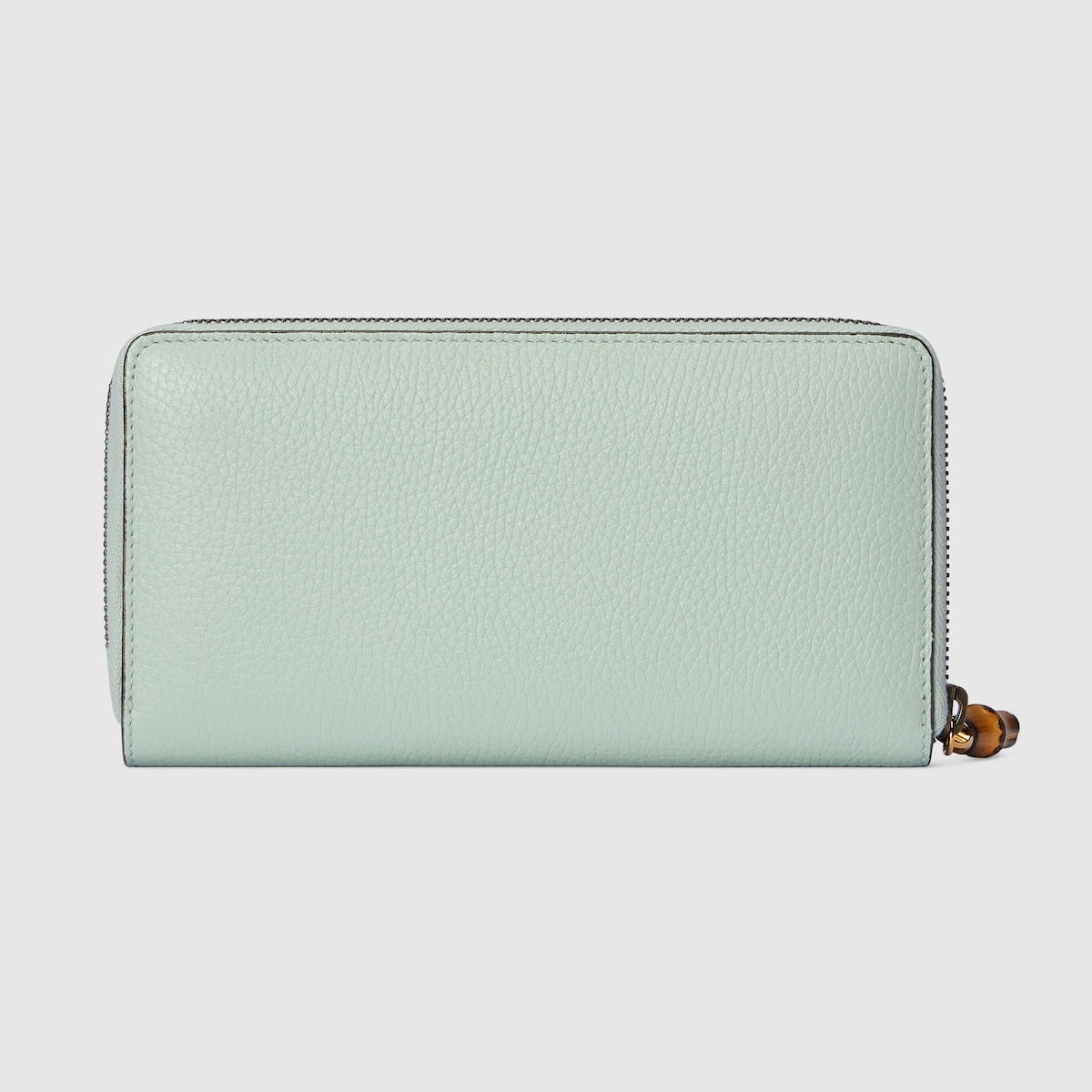 Double G zip wallet with bamboo - 4