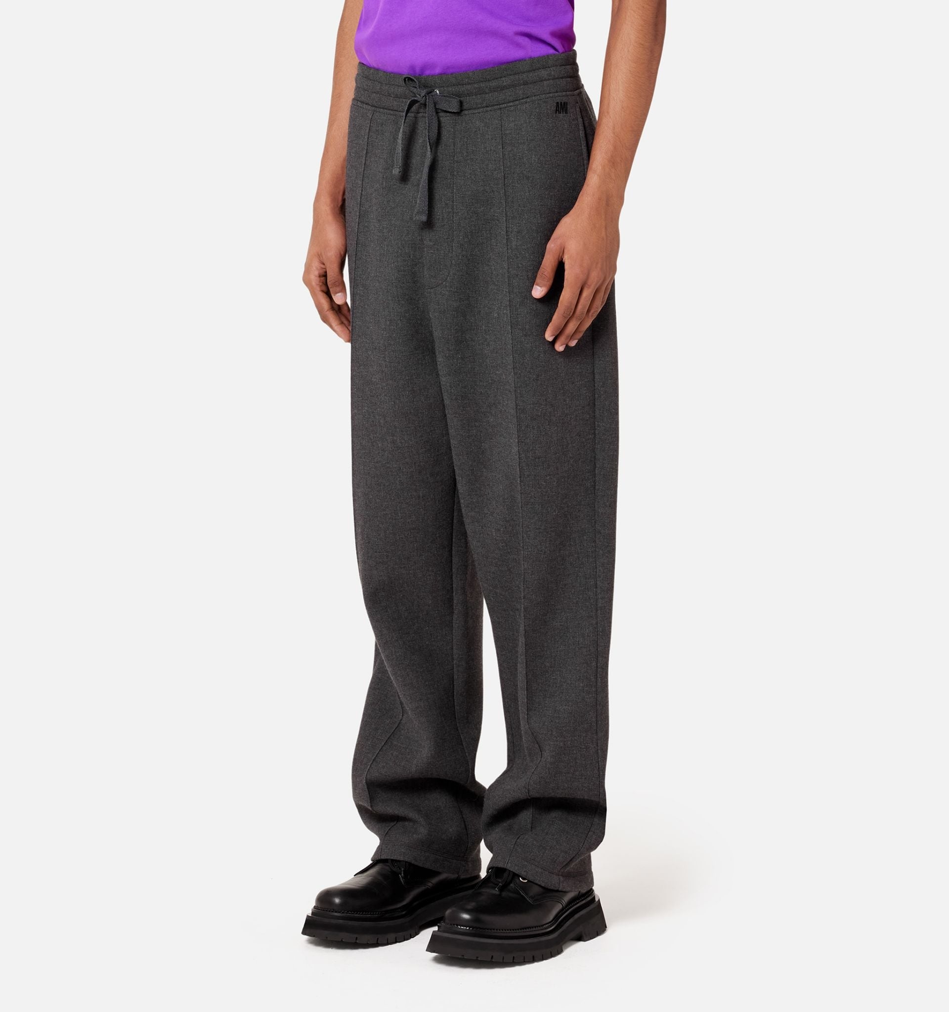 Viscose Wool Elasticated Waist Trousers - 3