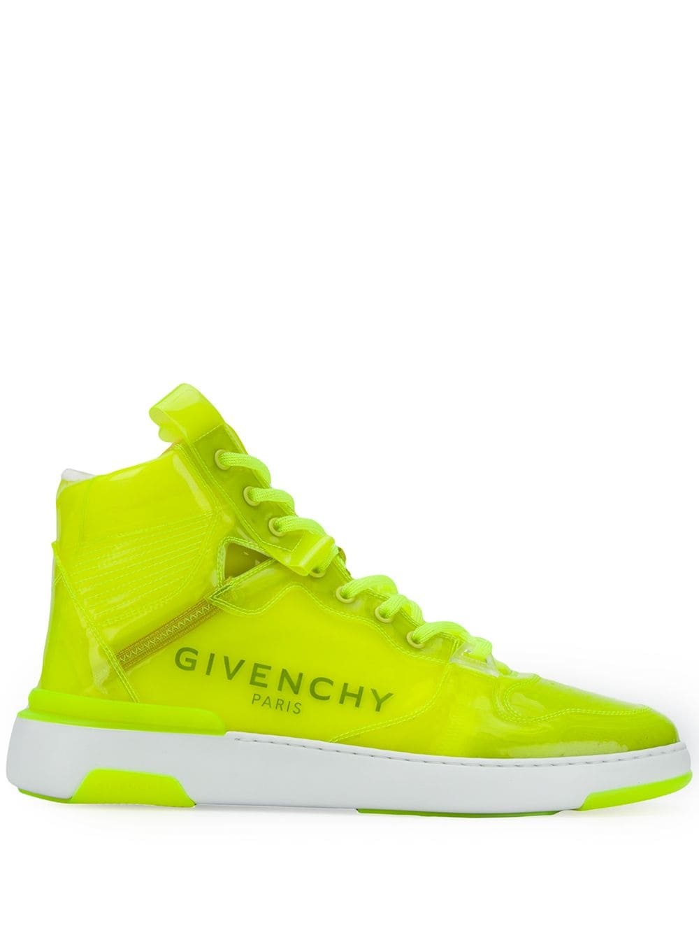 Wing Transparent high-top sneakers - 1