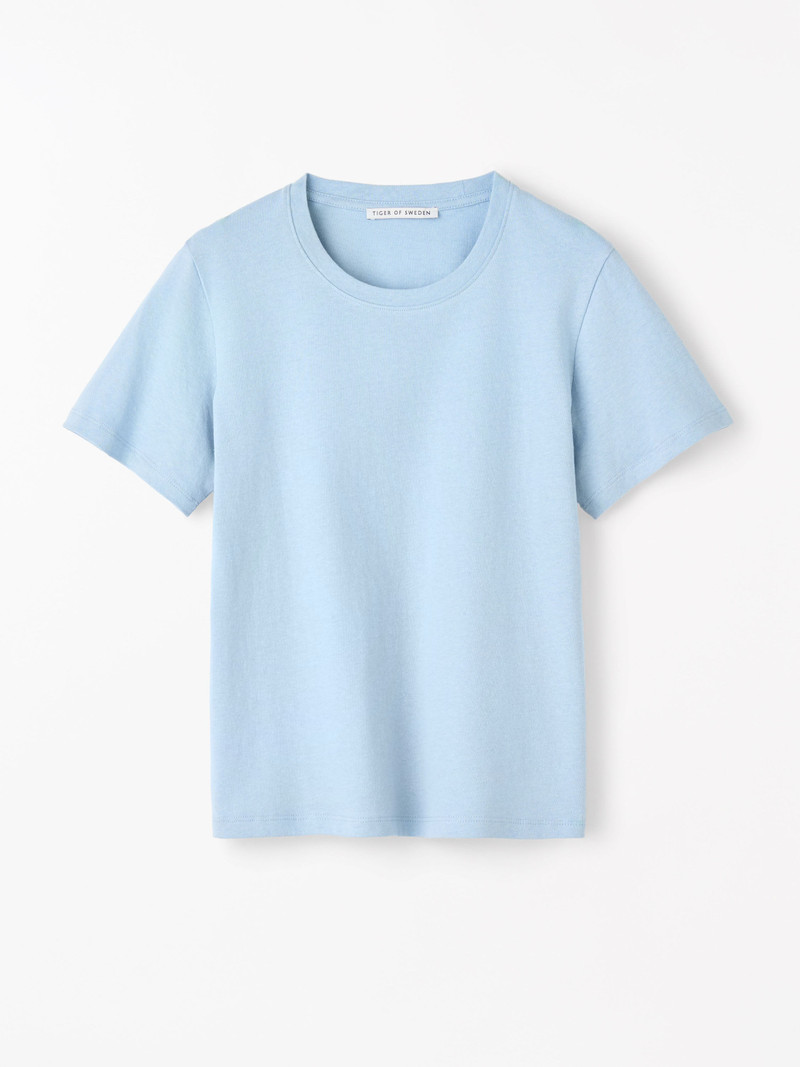 Siru L Cotton Linen T-Shirt 1