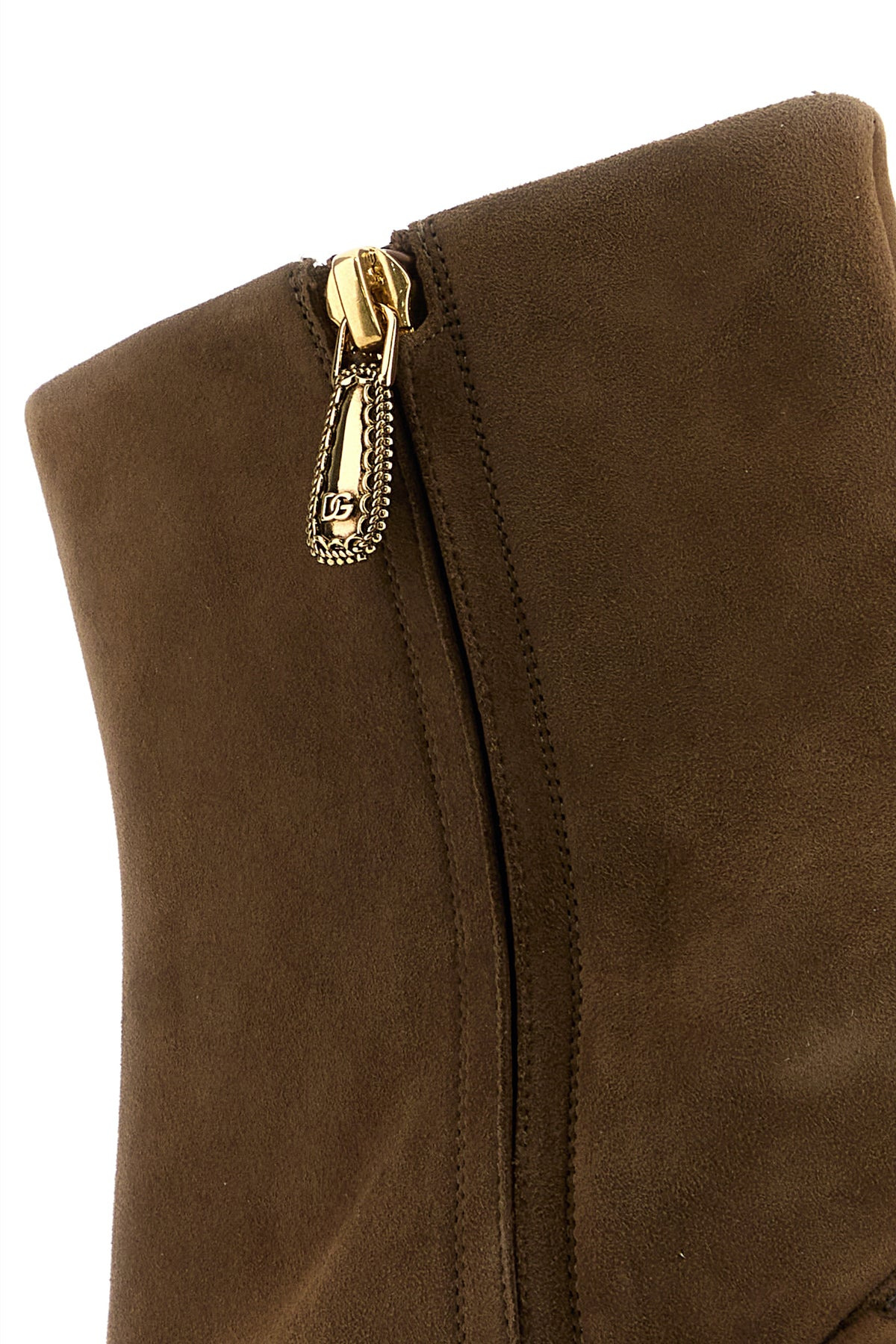 Mud suede ankle boots - 4
