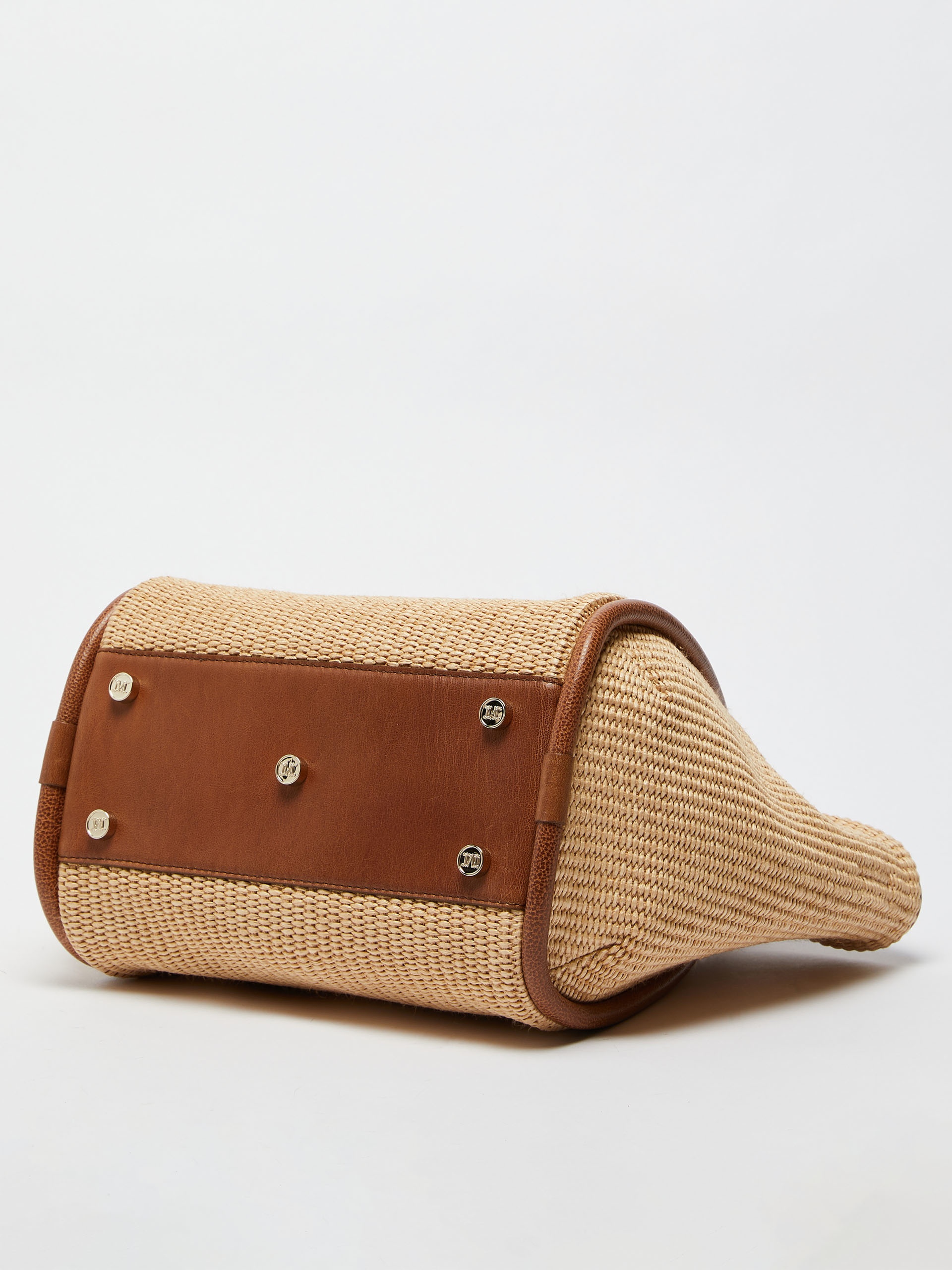 MARINESSTRAW Woven straw tote bag - 4