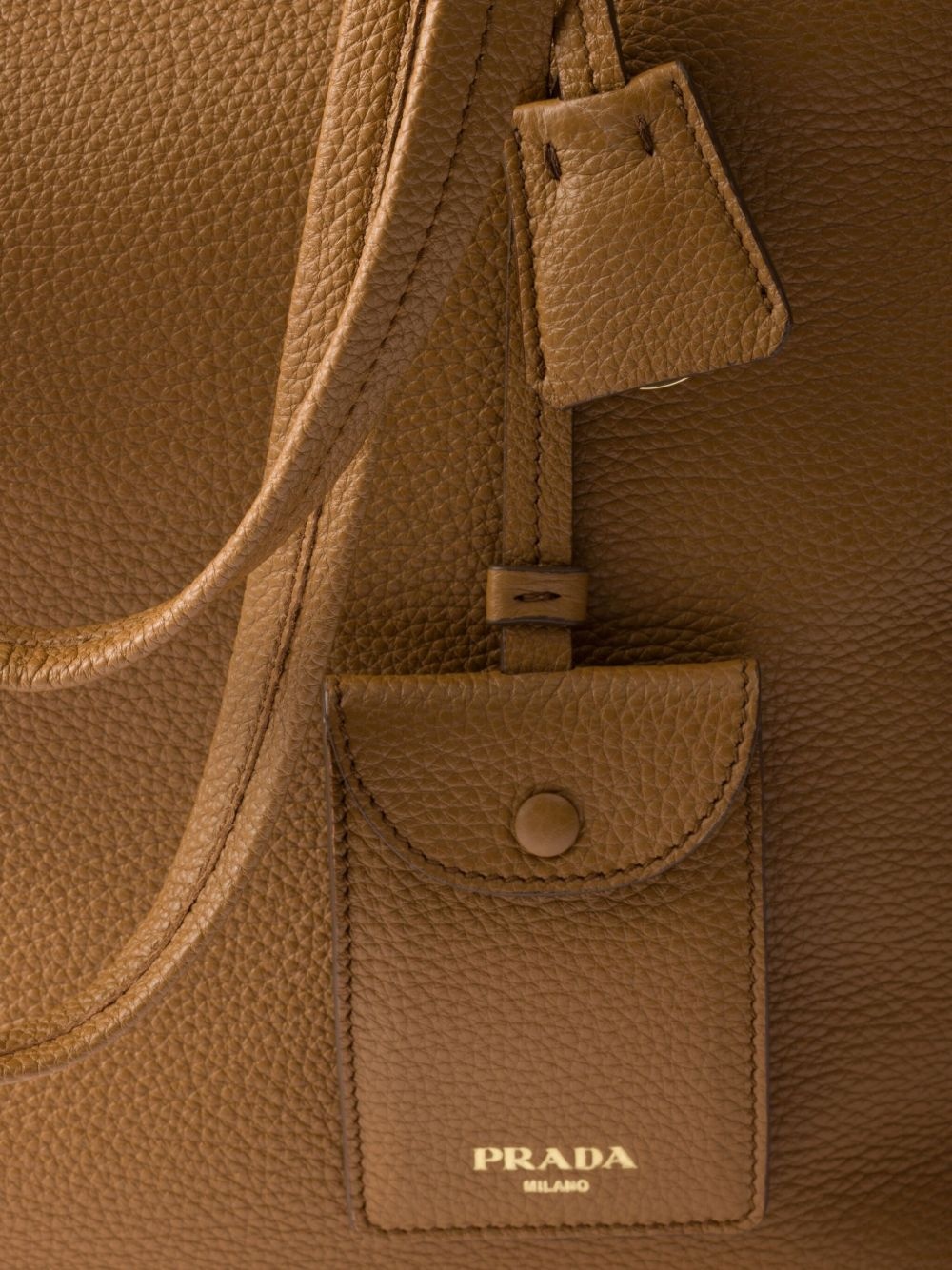 large leather tote bag - 5