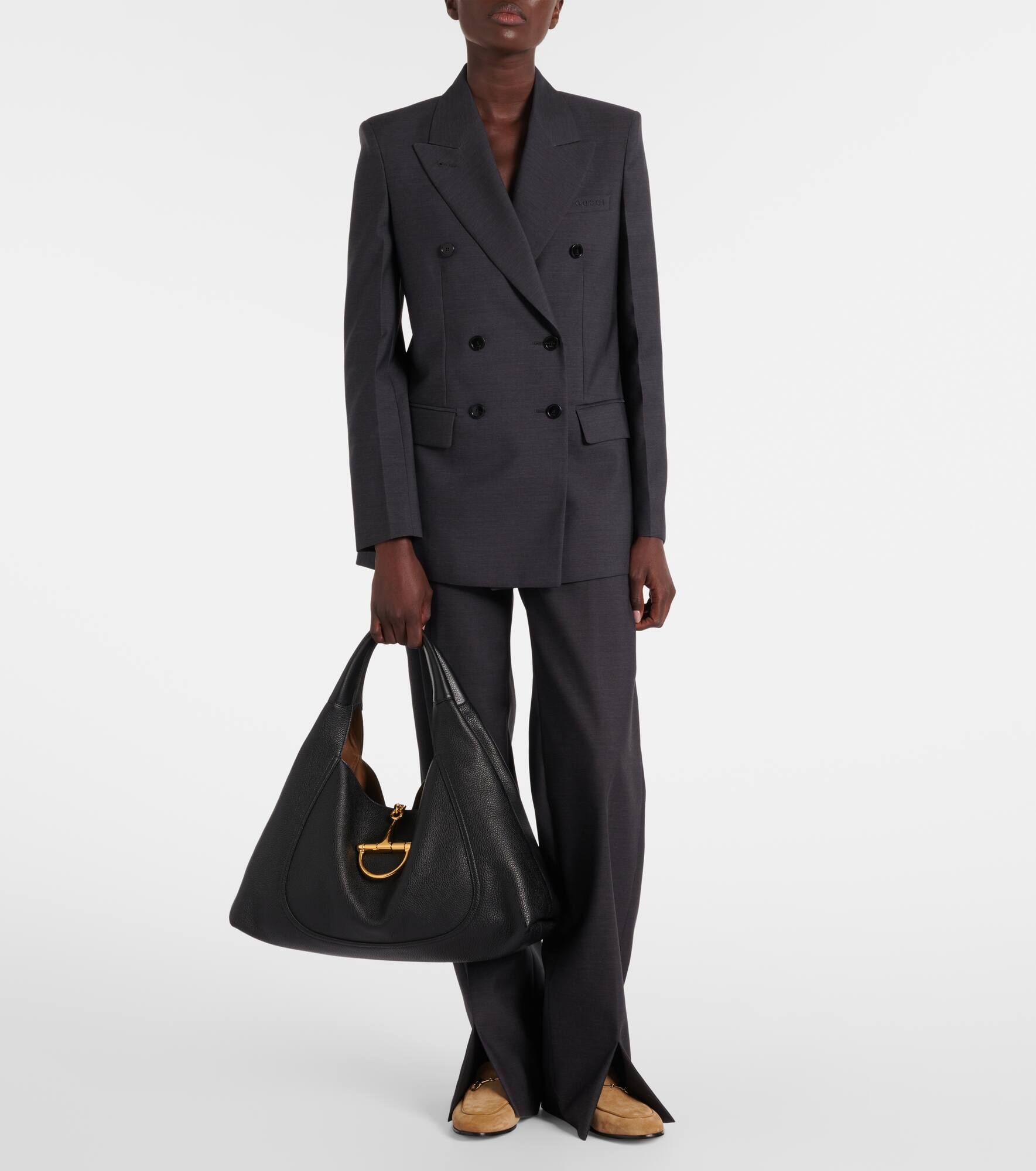 Gucci Softbit Maxi leather shoulder bag - 5