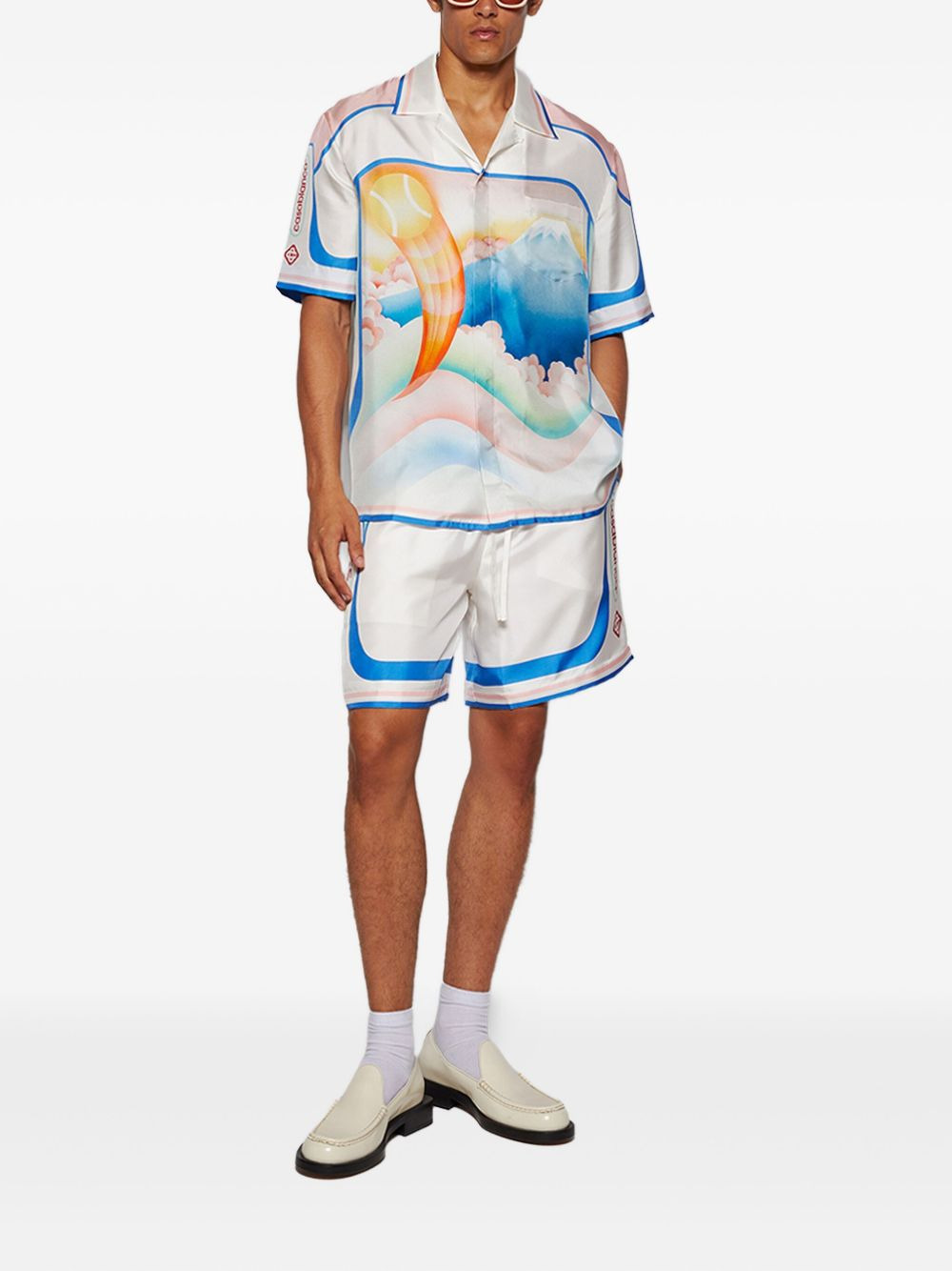 drawstring shorts - 2