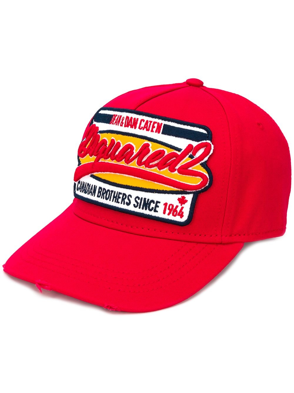 brand patch baseball cap - 1