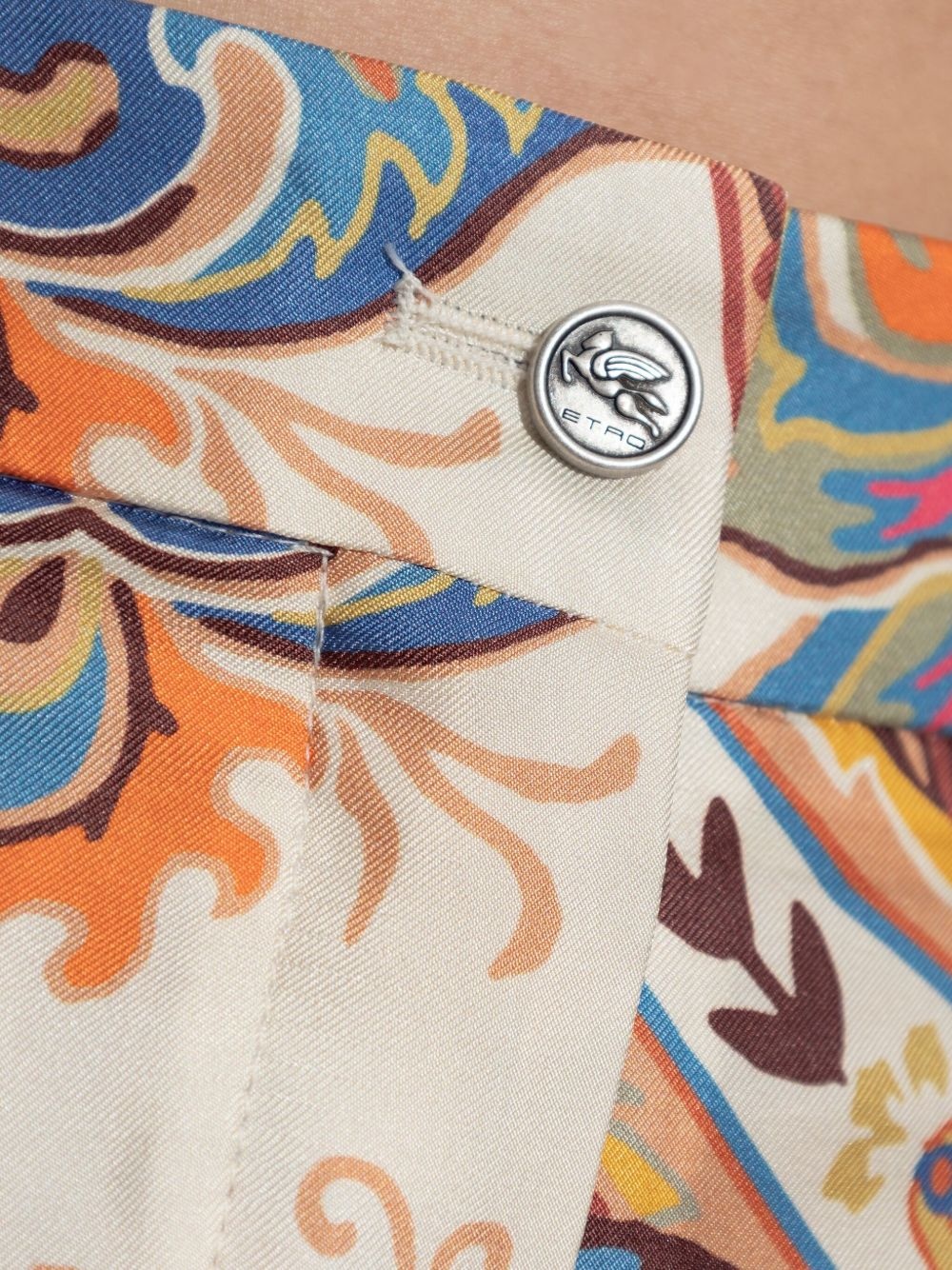 paisley-print trousers - 5