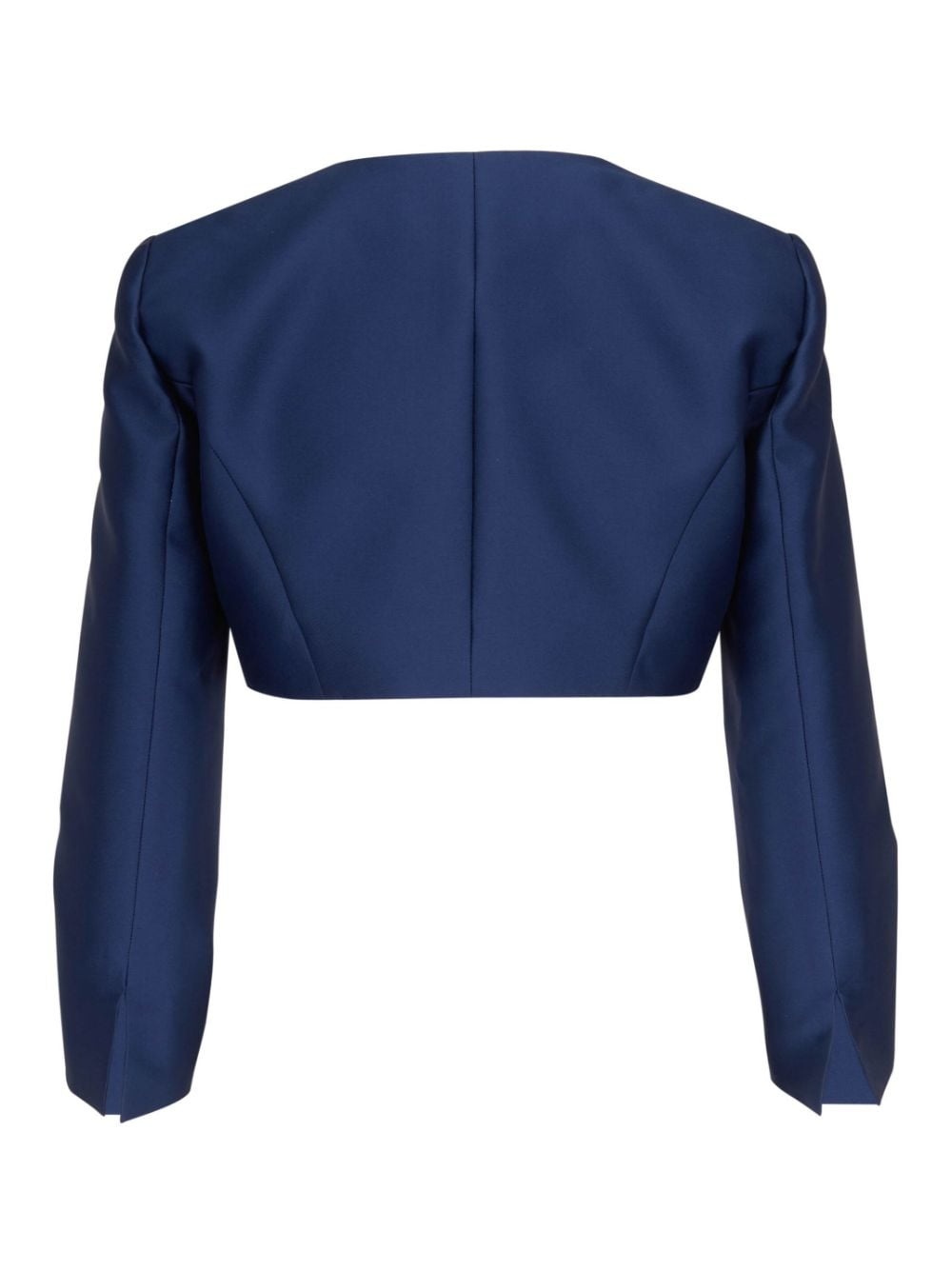 long-sleeve cropped jacket - 2