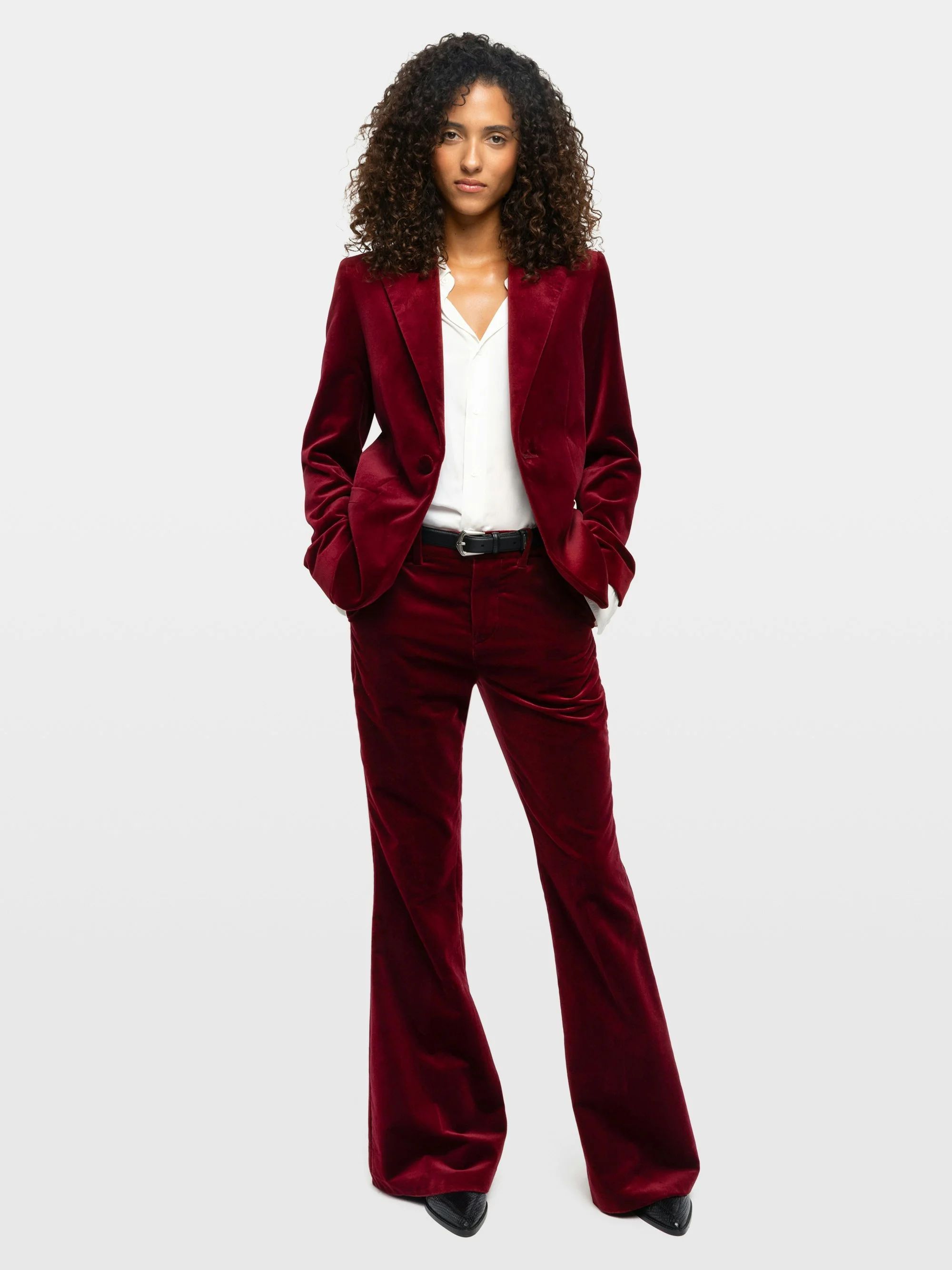 Prevy Velvet Trousers - 1
