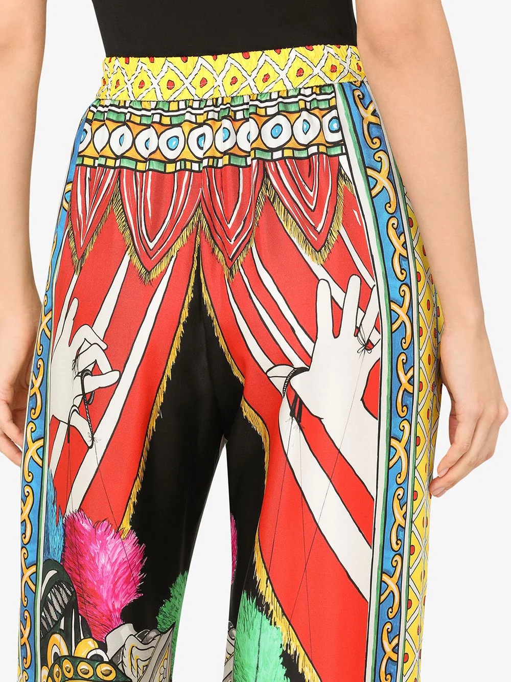 multi-panel palazzo pants - 5