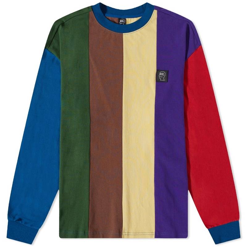 Brain Dead Vet Paneled Long Sleeve Mock Neck 1